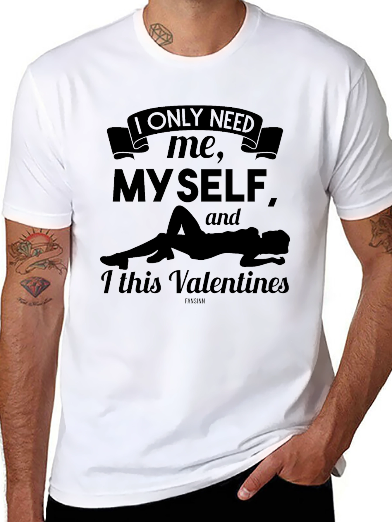 Funny Valentines Day Mens T-Shirt