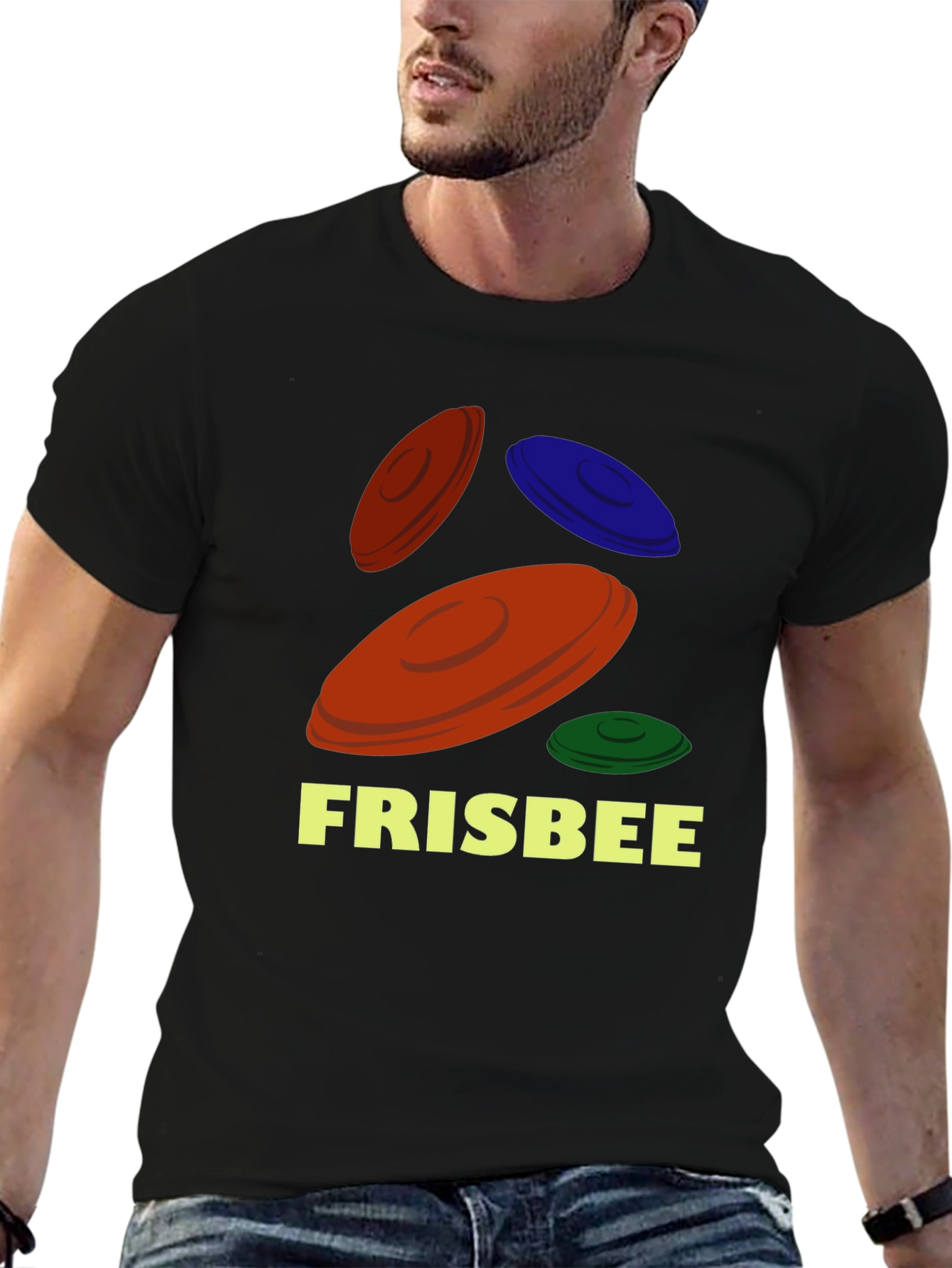 Frisbee Graphic T-Shirt