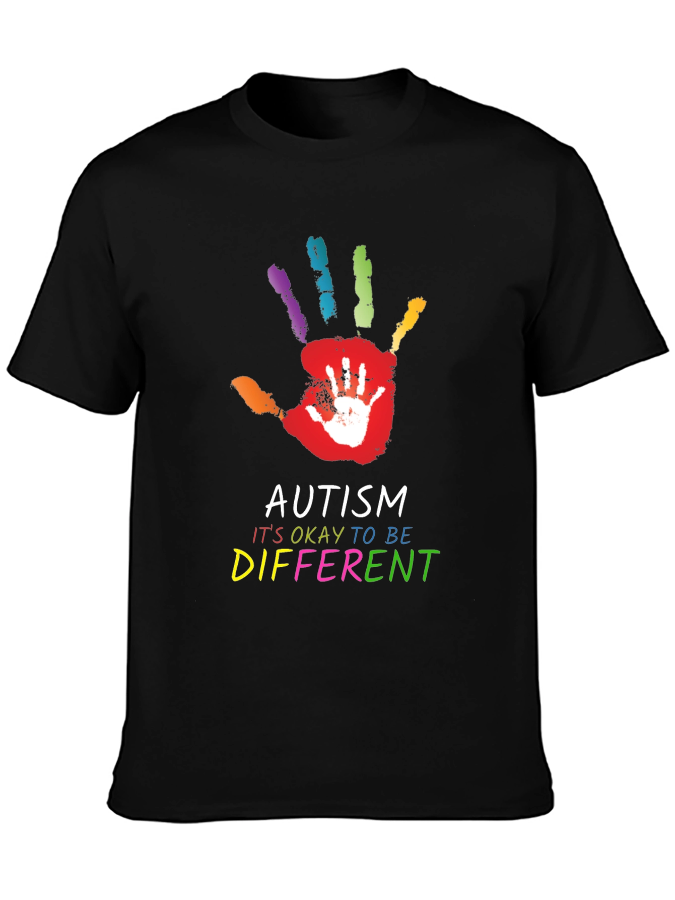 Autism Awareness Its Okay to Be Different T-Shirt