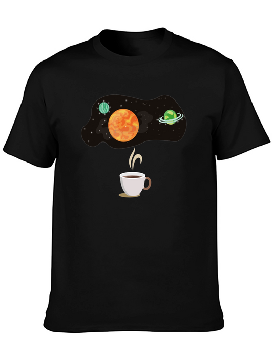 Space Coffee T-Shirt - Galaxy Brew Tee