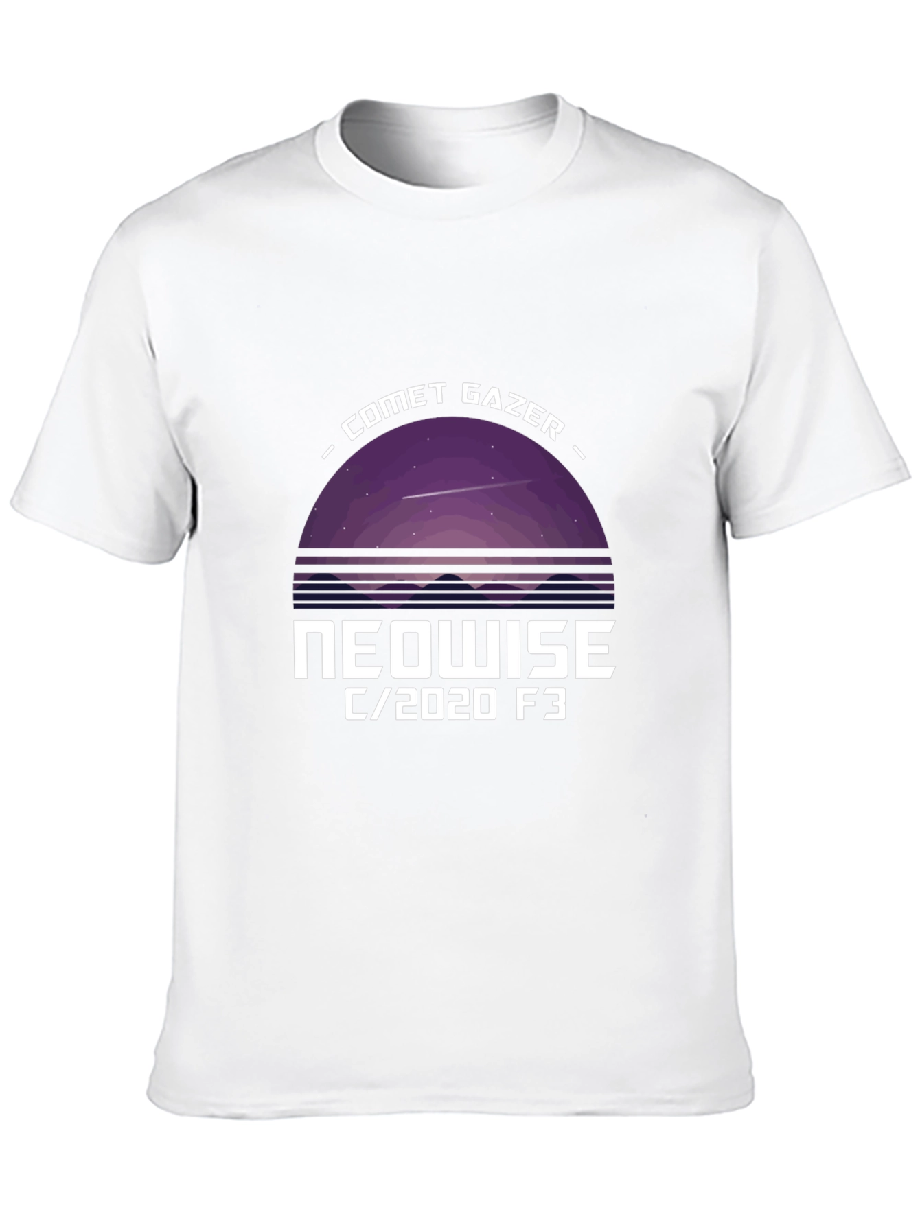 Comet Gazer NEOWISE Graphic Tee - Black