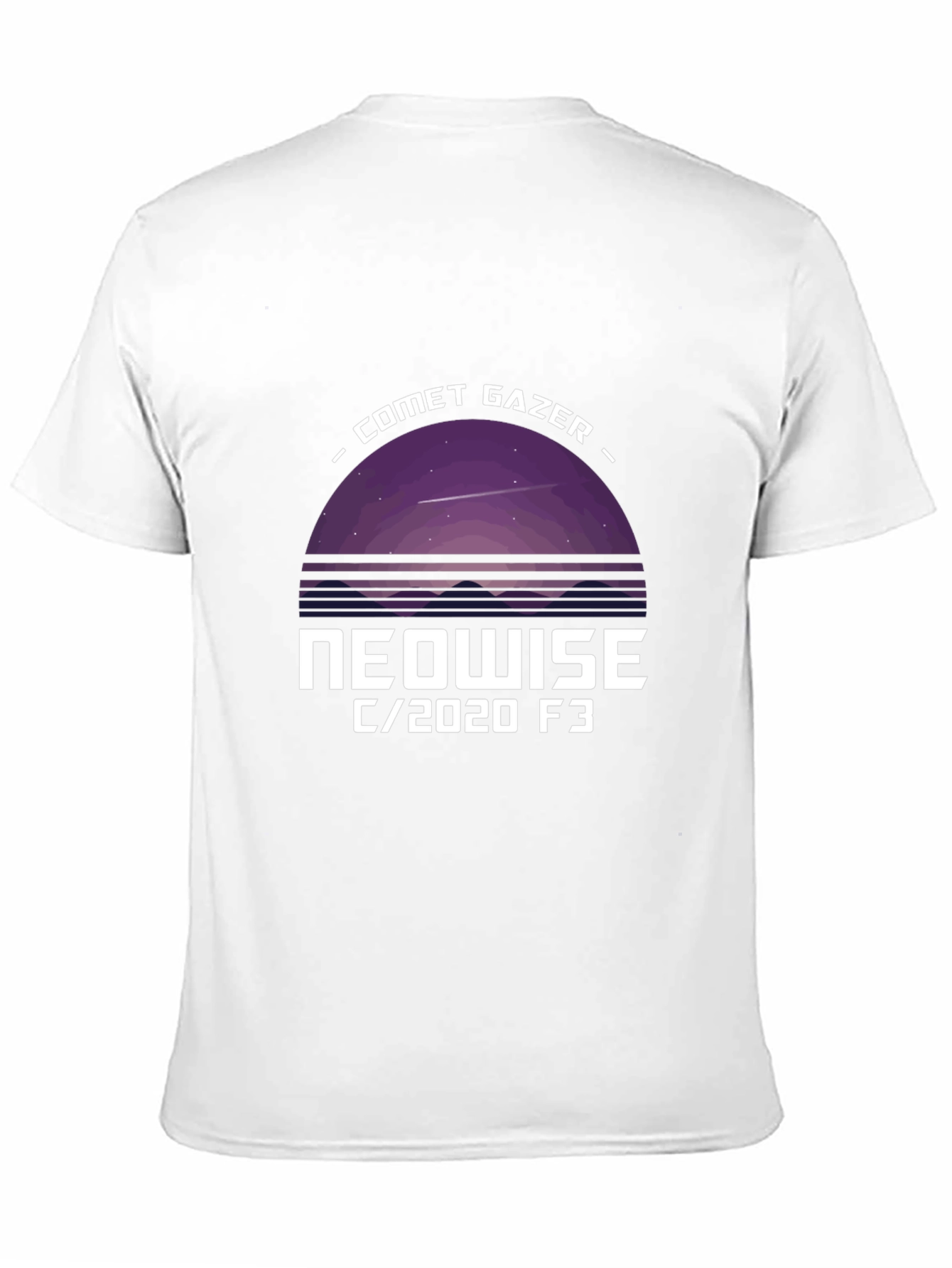Comet Gazer NEOWISE Graphic Tee - Black