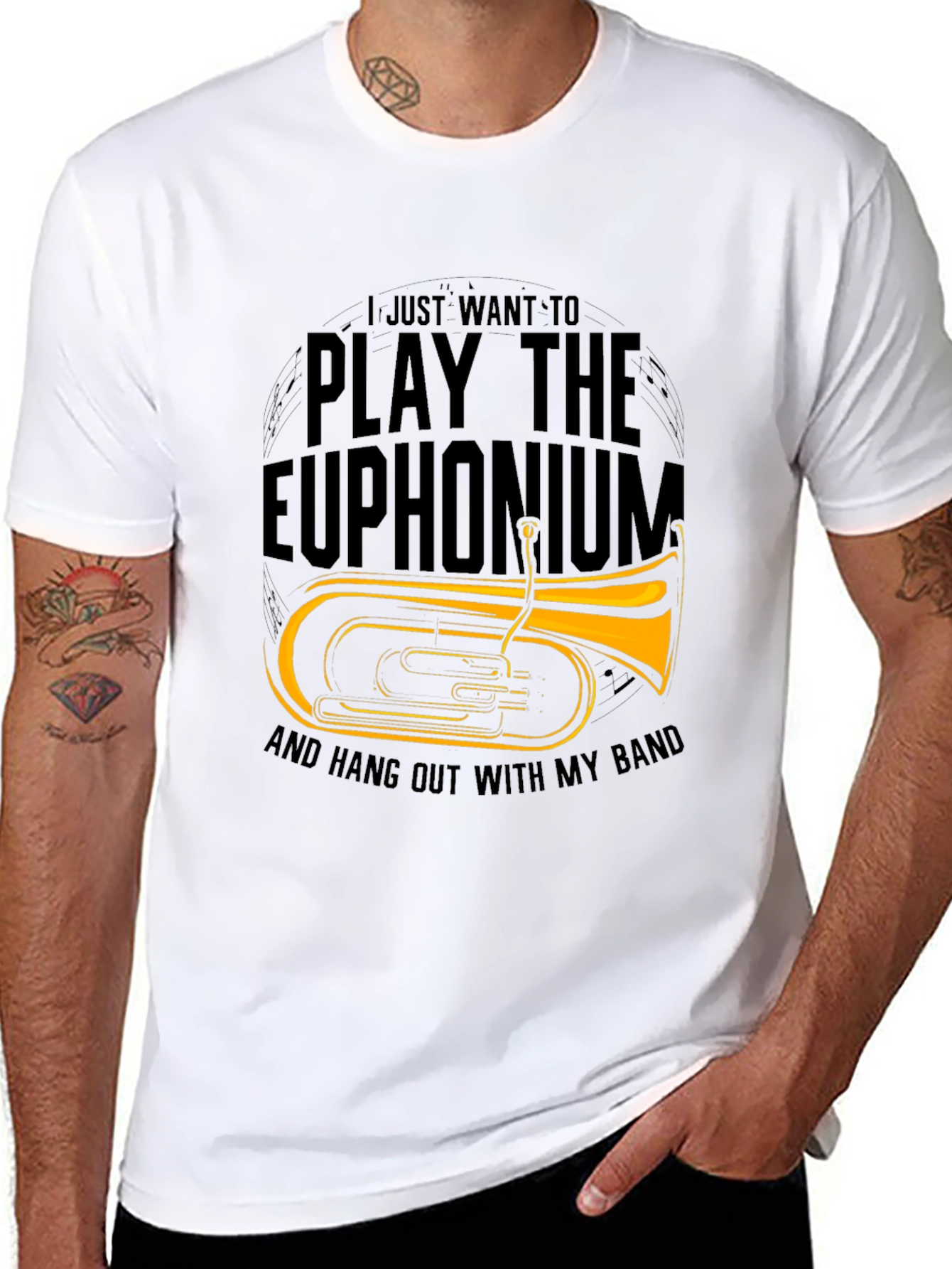 Euphonium Player T-Shirt - Band Music Tee