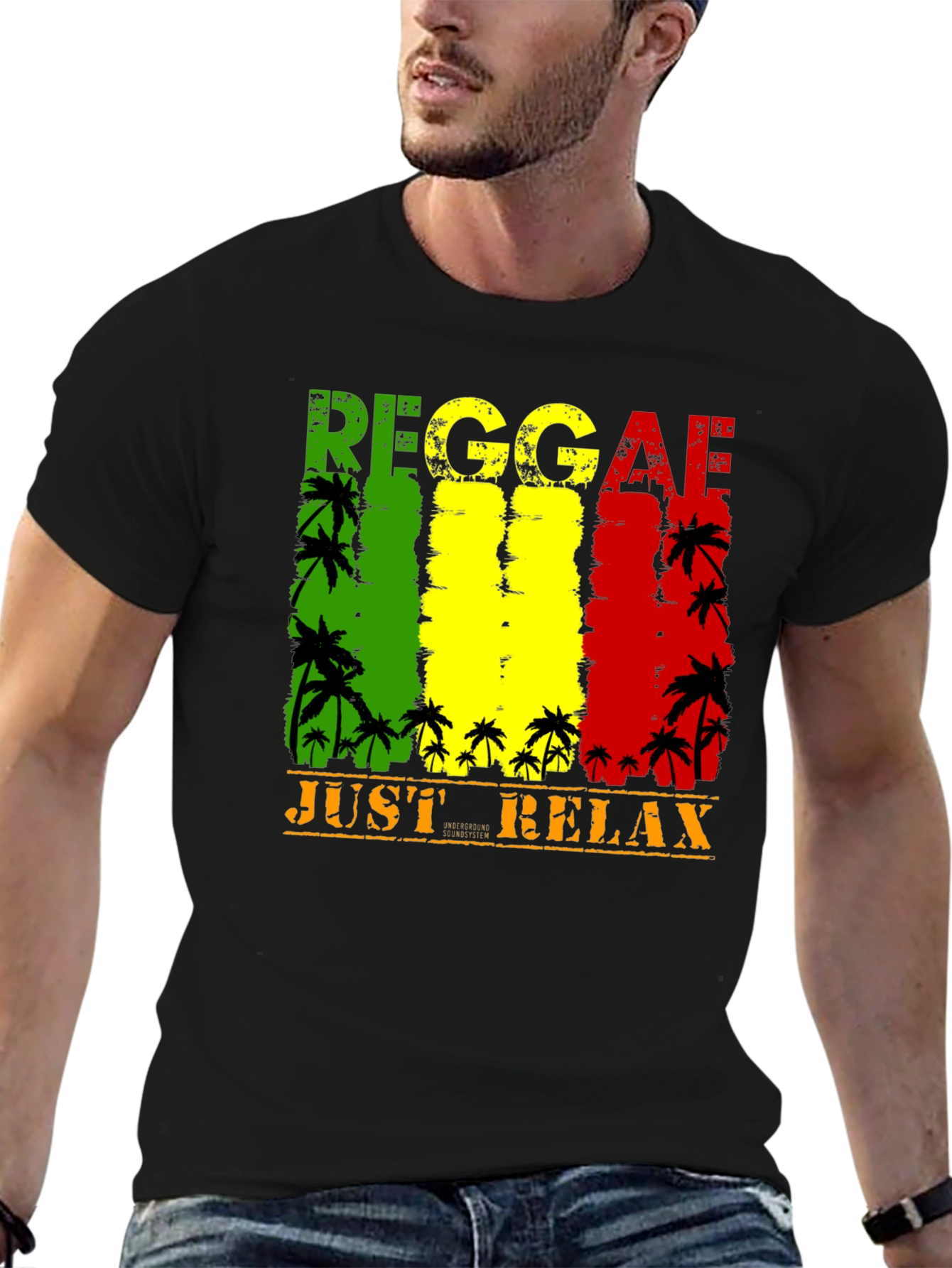 Reggae Just Relax T-Shirt - Rasta Vibes