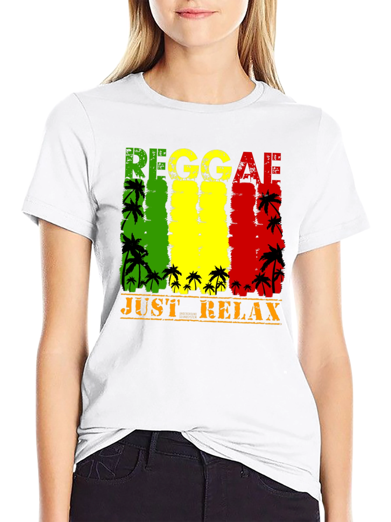 Reggae Just Relax T-Shirt - Rasta Vibes