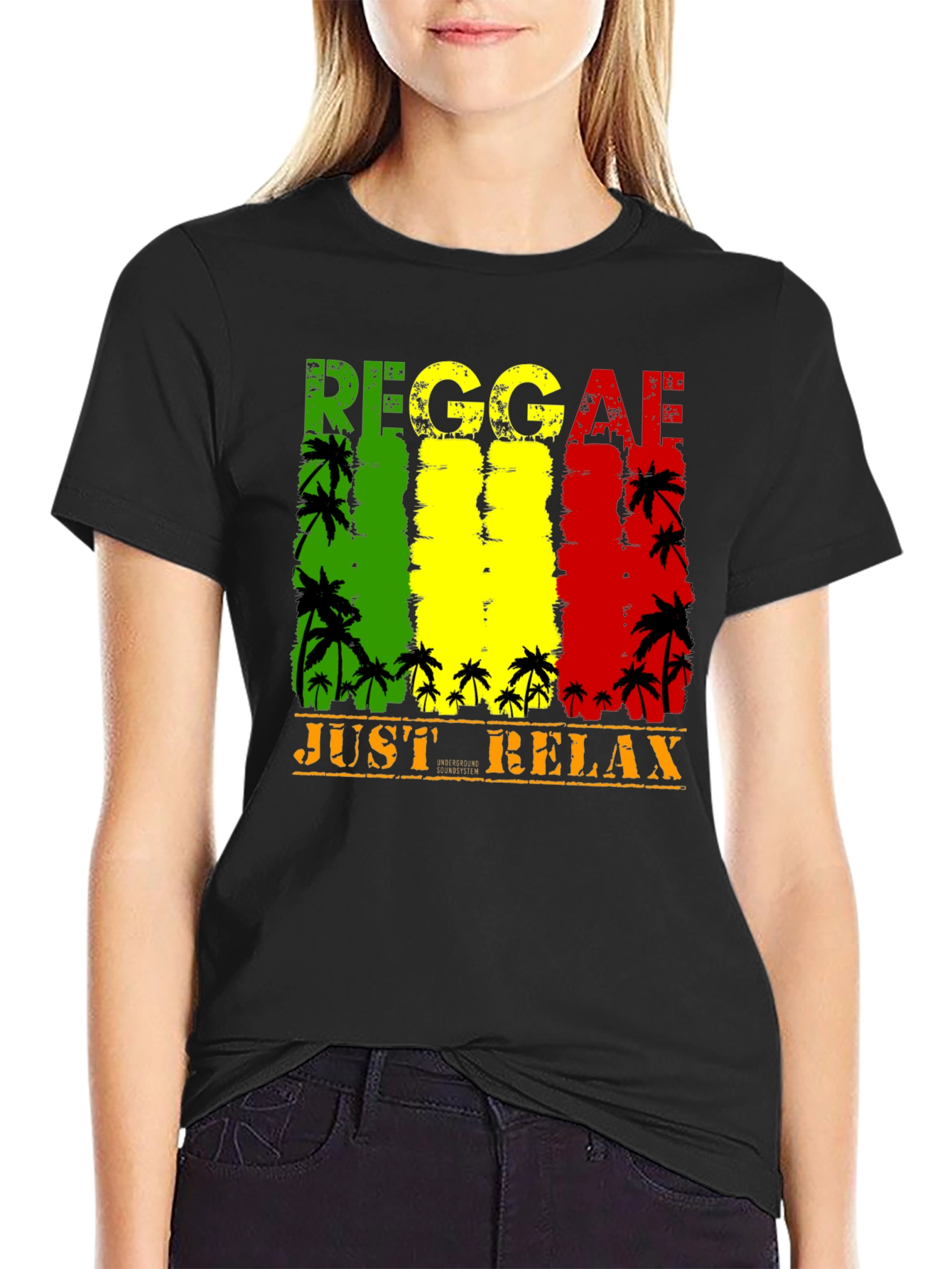 Reggae Just Relax T-Shirt - Rasta Vibes