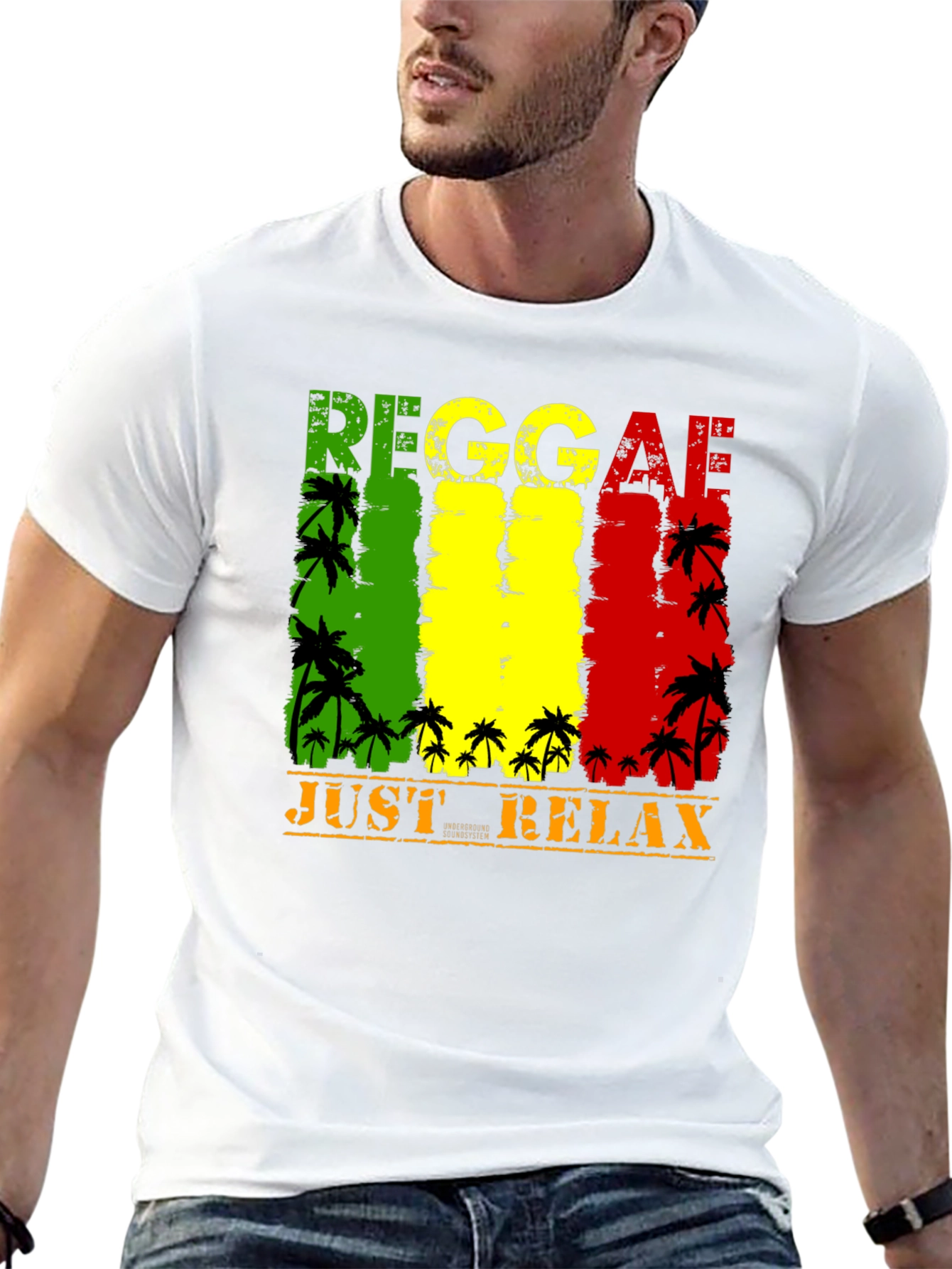 Reggae Just Relax T-Shirt - Rasta Vibes