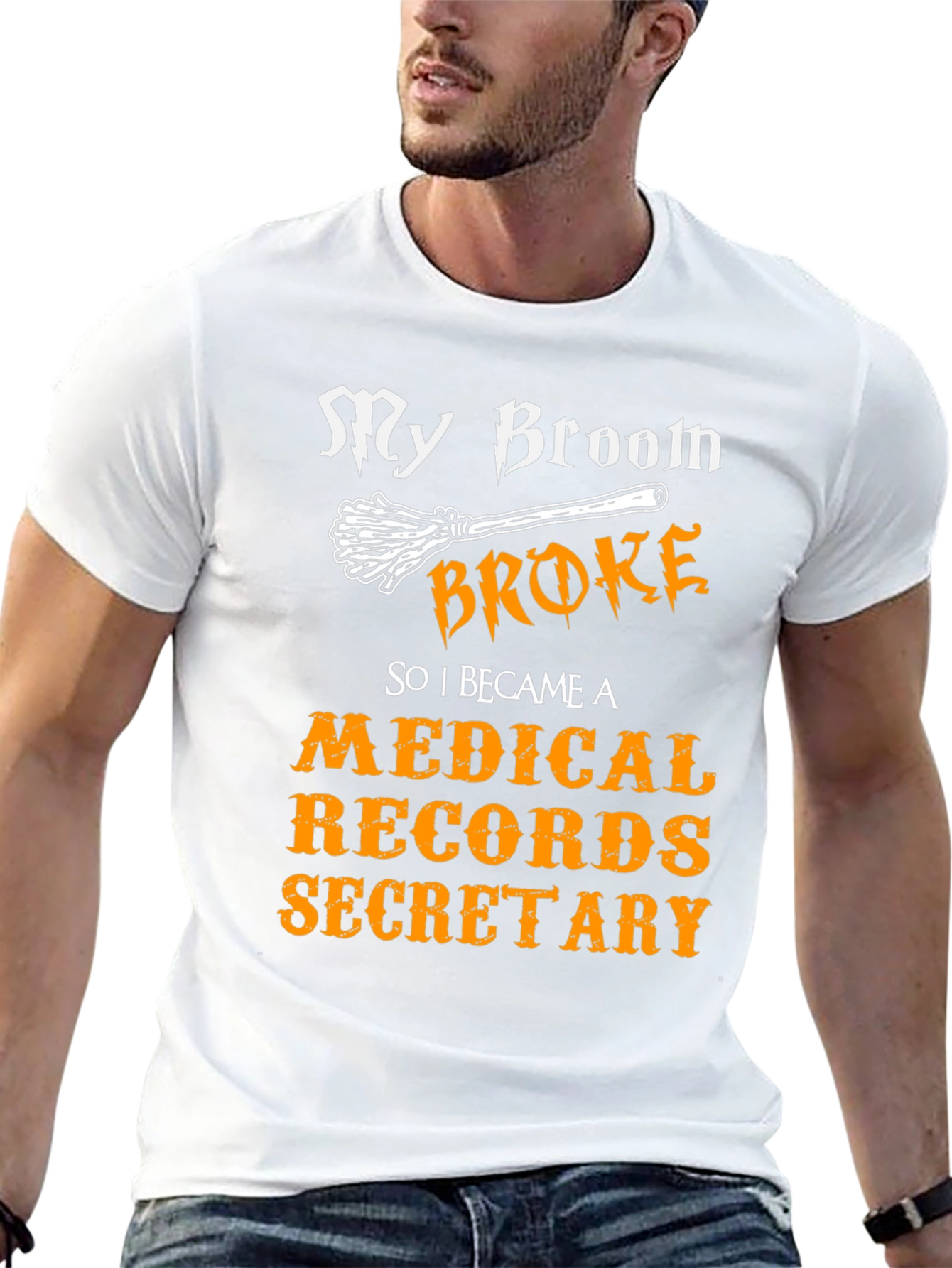Medical Records Secretary Halloween T-Shirt