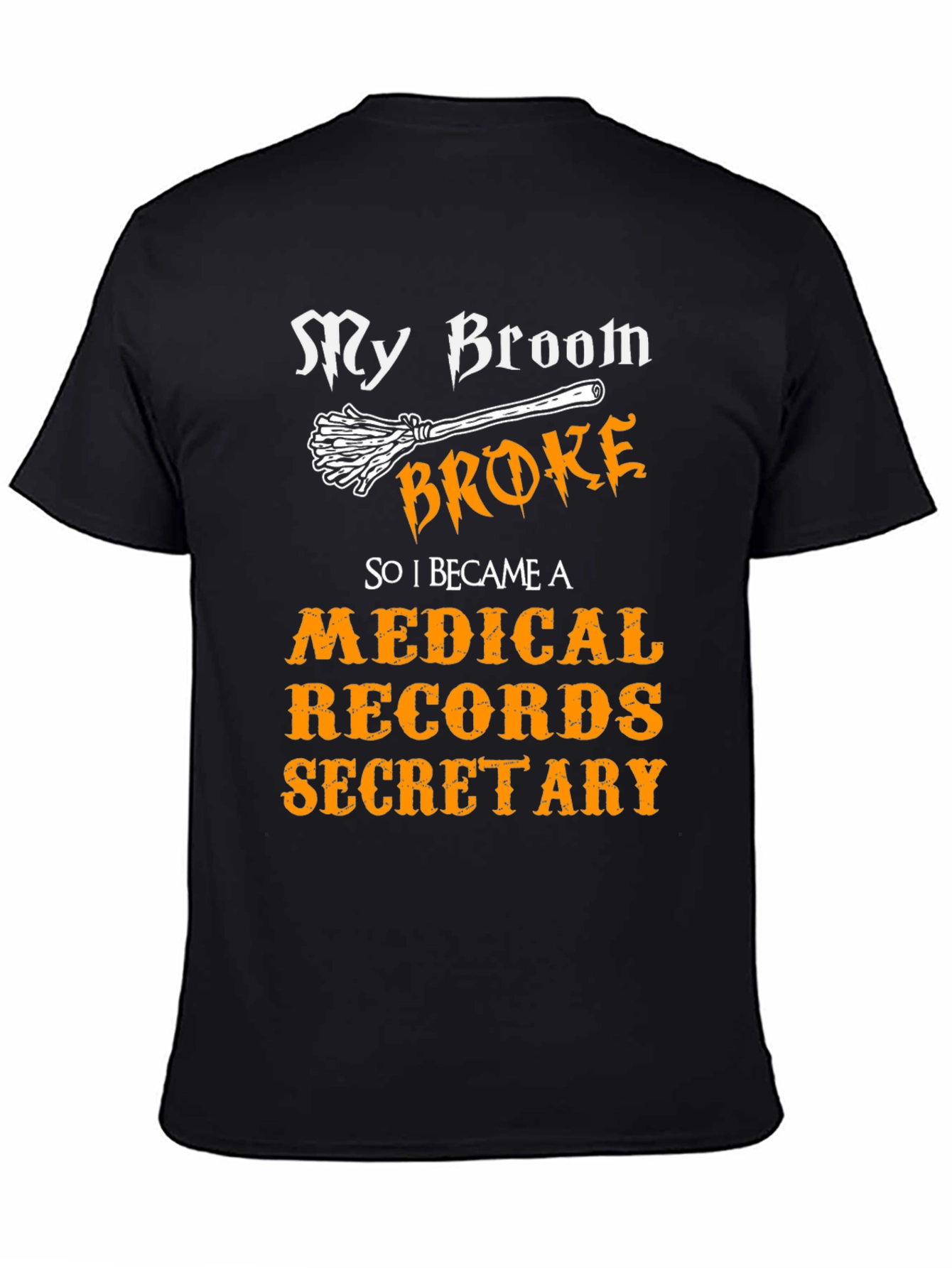 Medical Records Secretary Halloween T-Shirt