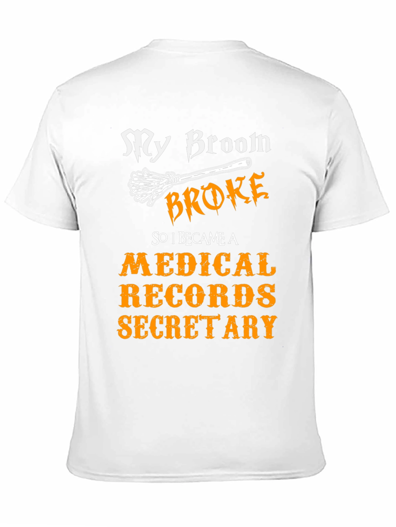 Medical Records Secretary Halloween T-Shirt