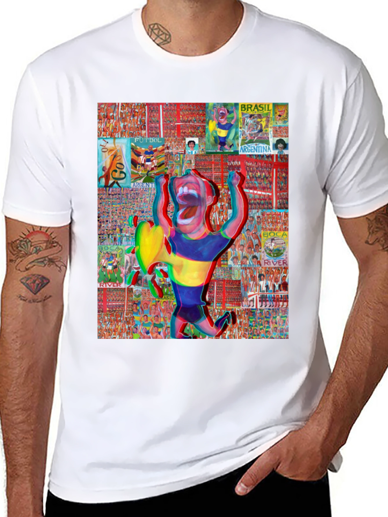 Soccer Fan Graphic Tee - Short Sleeve
