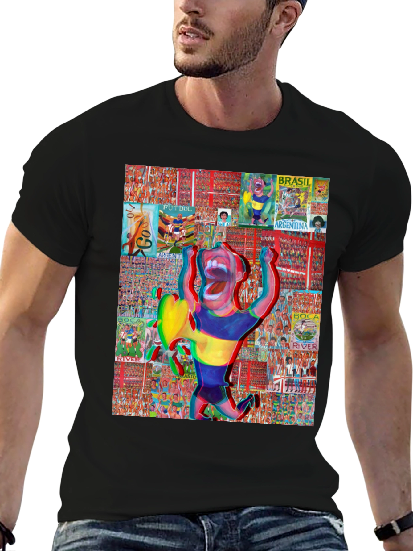 Soccer Fan Graphic Tee - Short Sleeve