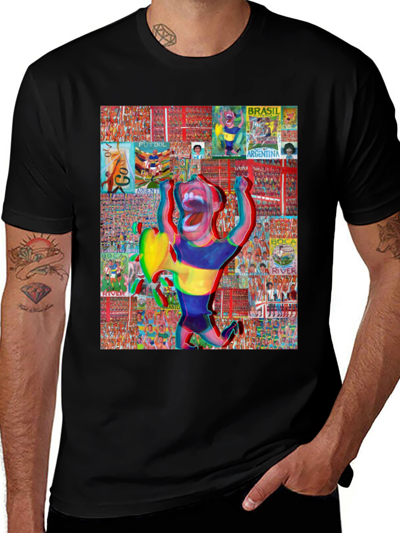 Soccer Fan Graphic Tee - Short Sleeve