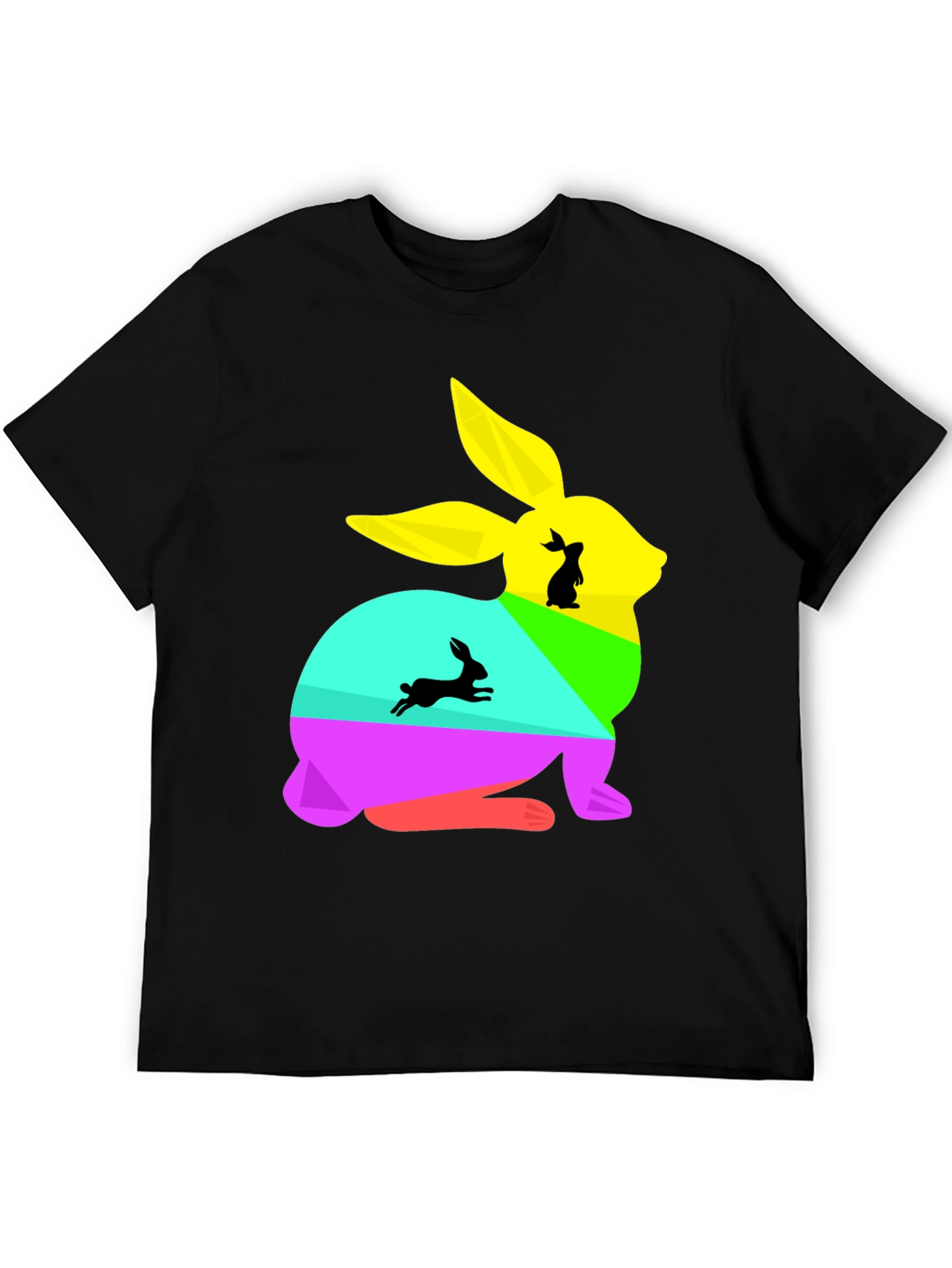 Rainbow Bunny Graphic Tee