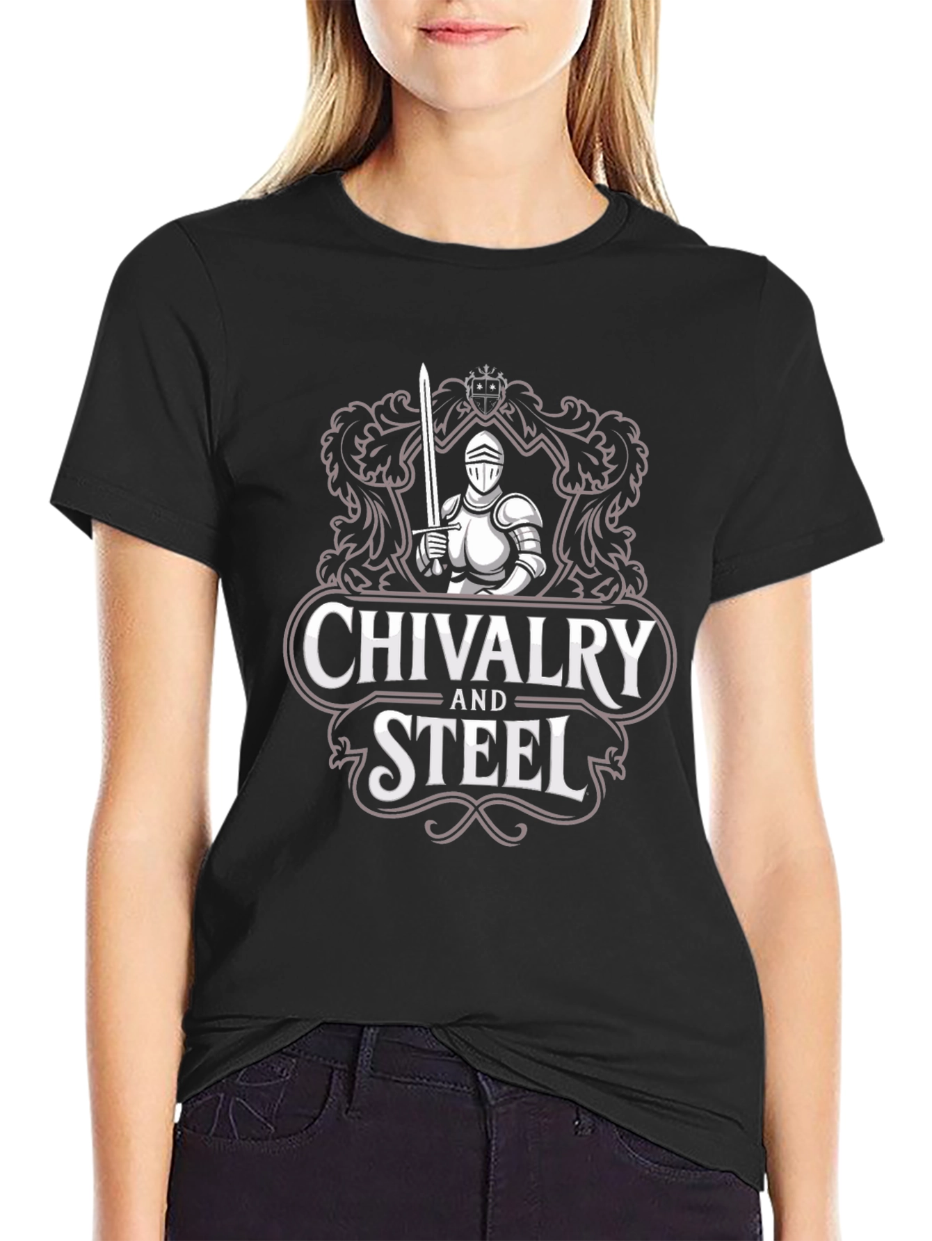 Chivalry and Steel Graphic T-Shirt