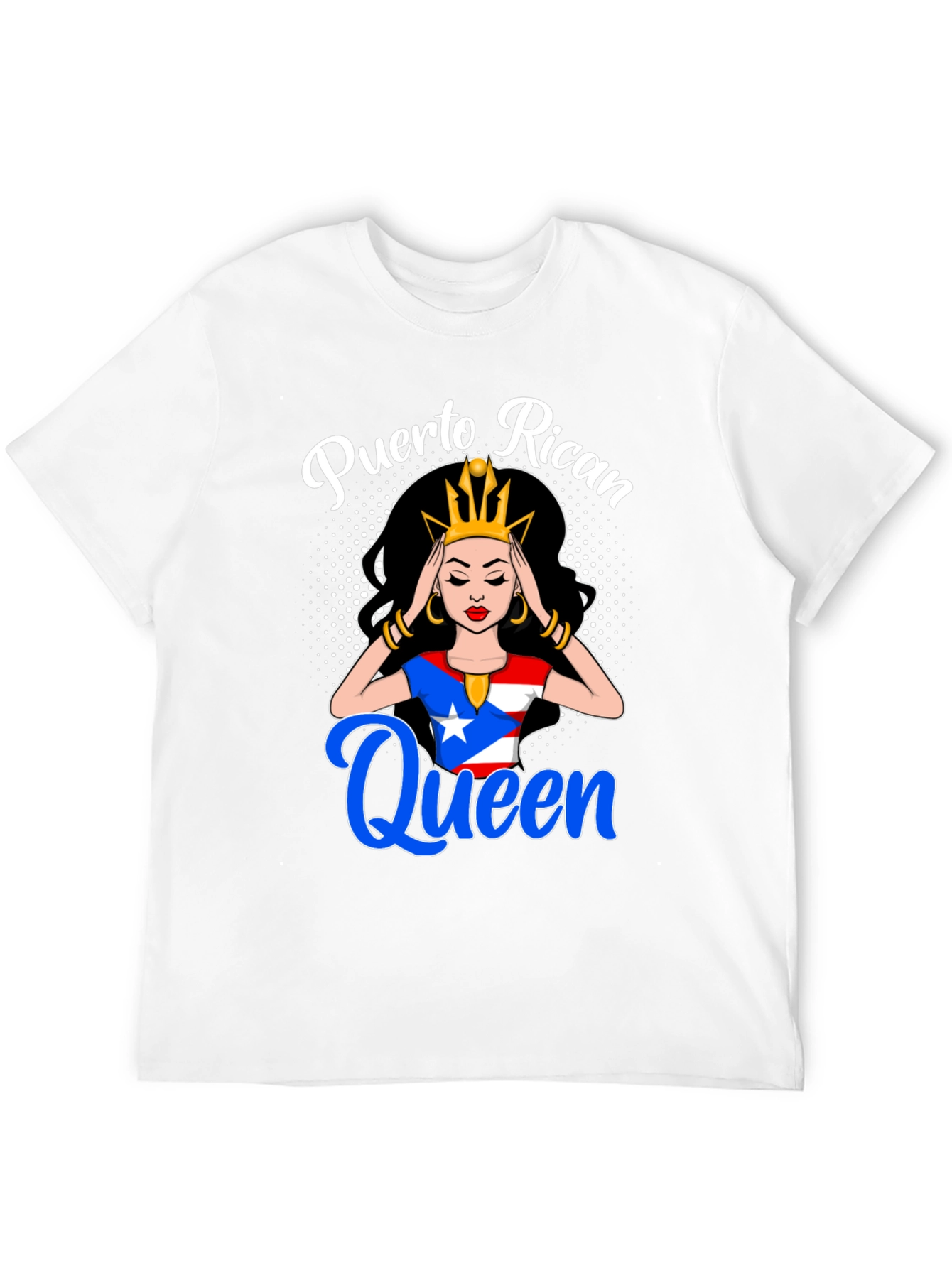 Puerto Rican Queen Graphic T-Shirt