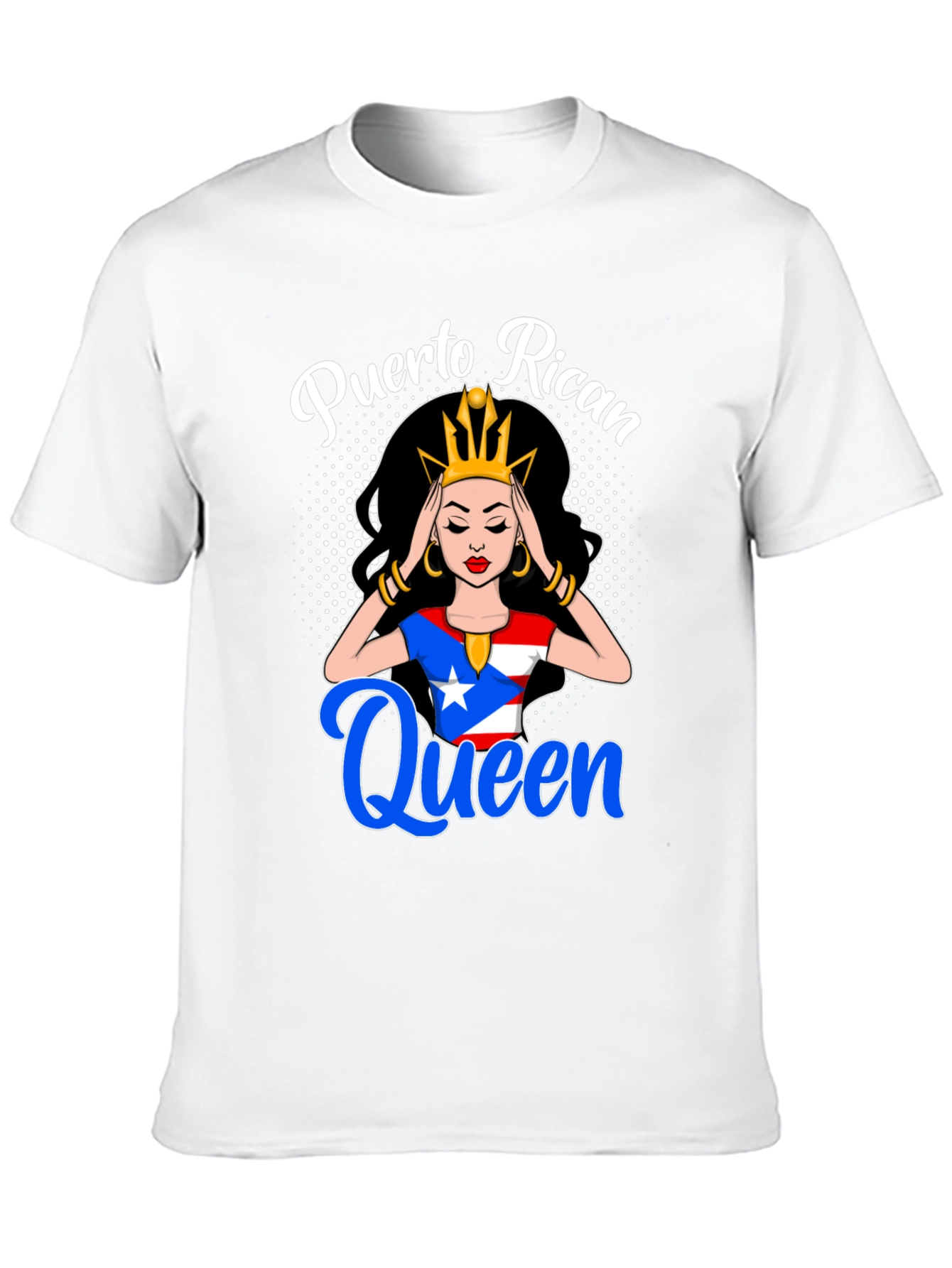Puerto Rican Queen Graphic T-Shirt