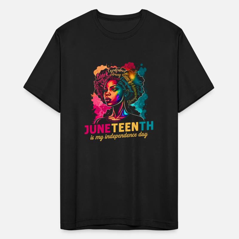 Juneteenth BLM Black Proud Woman Strong Black