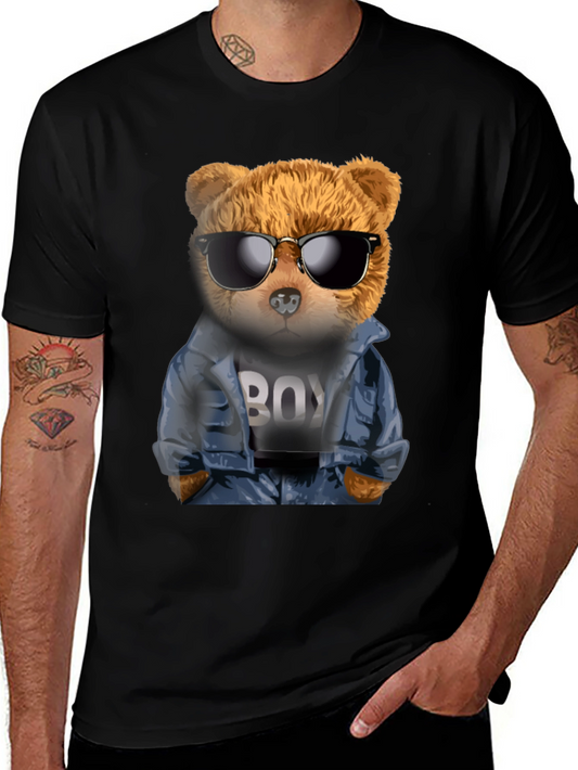 Cool Teddy Bear Boy T-Shirt - Urban Style