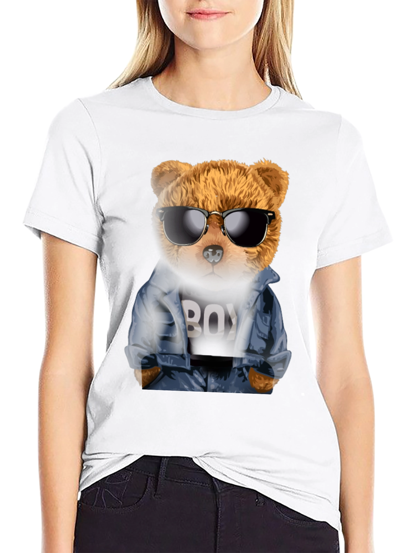 Cool Teddy Bear Boy T-Shirt - Urban Style