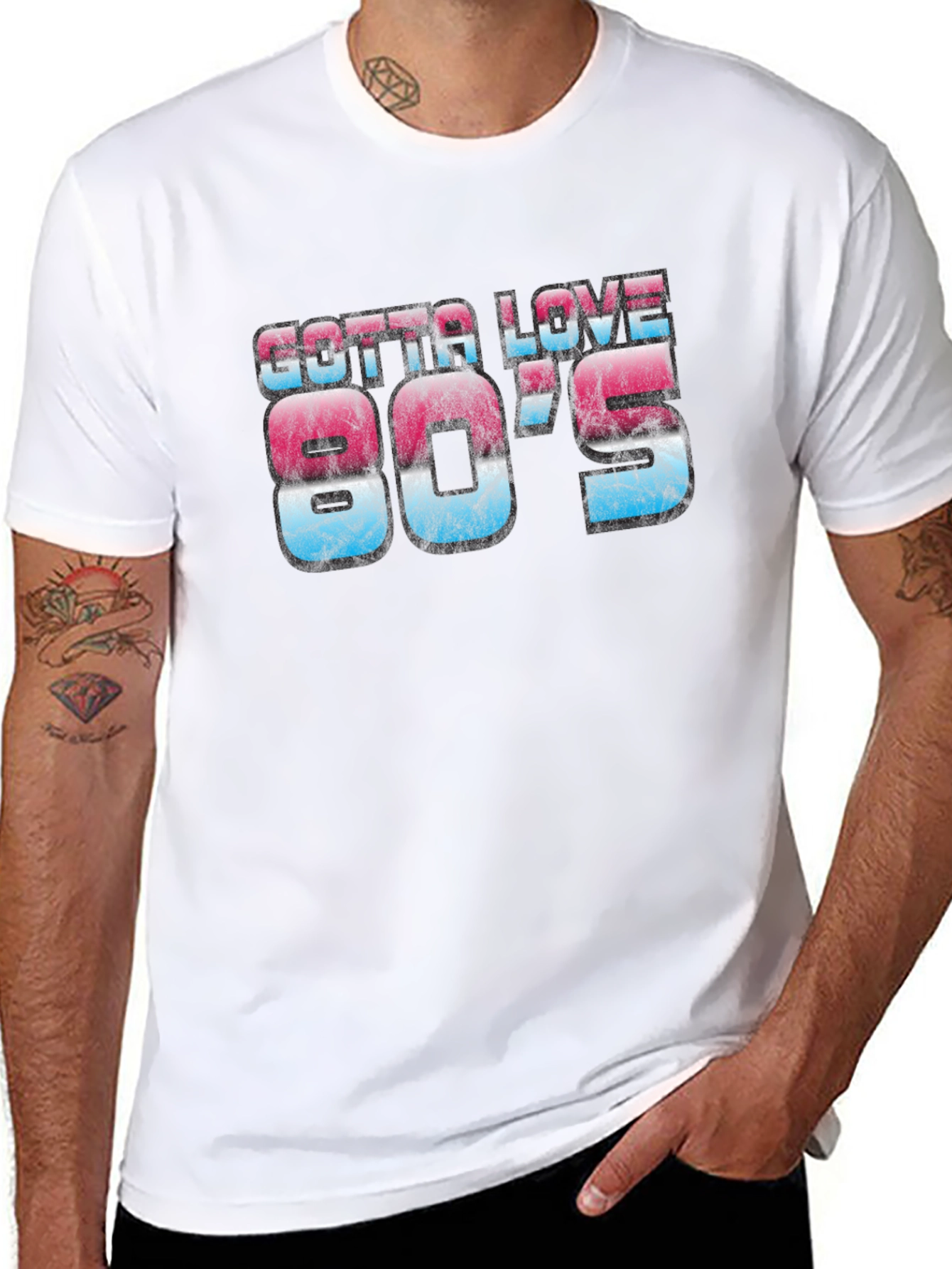 Gotta Love 80s Retro Graphic Tee
