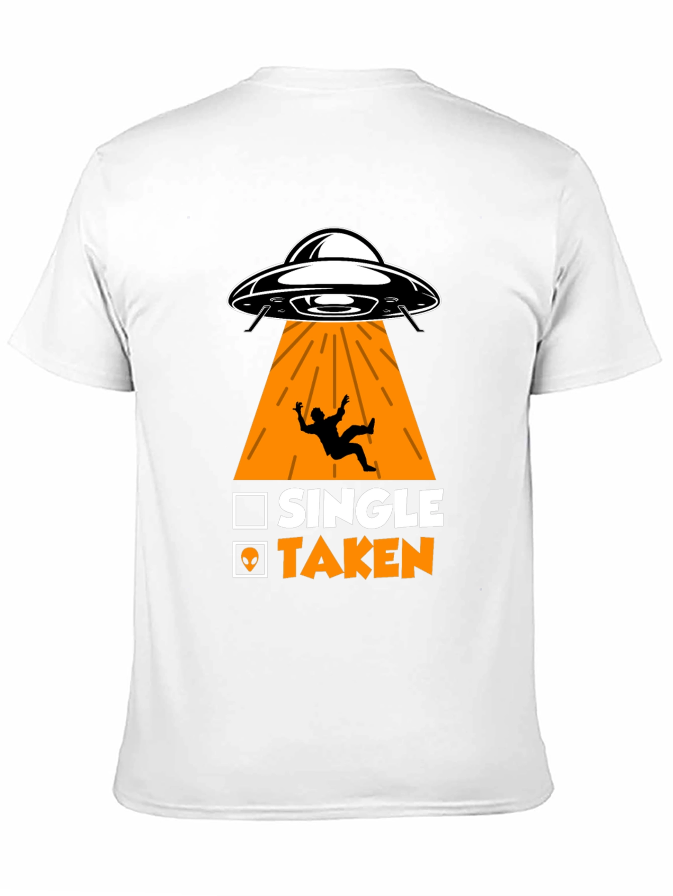 Single Taken Alien Abduction T-Shirt