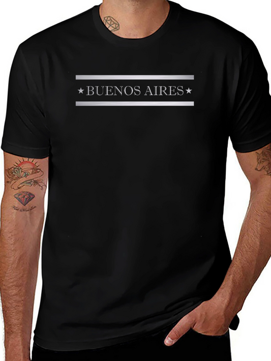 Buenos Aires Graphic Tee - Classic Black T-Shirt
