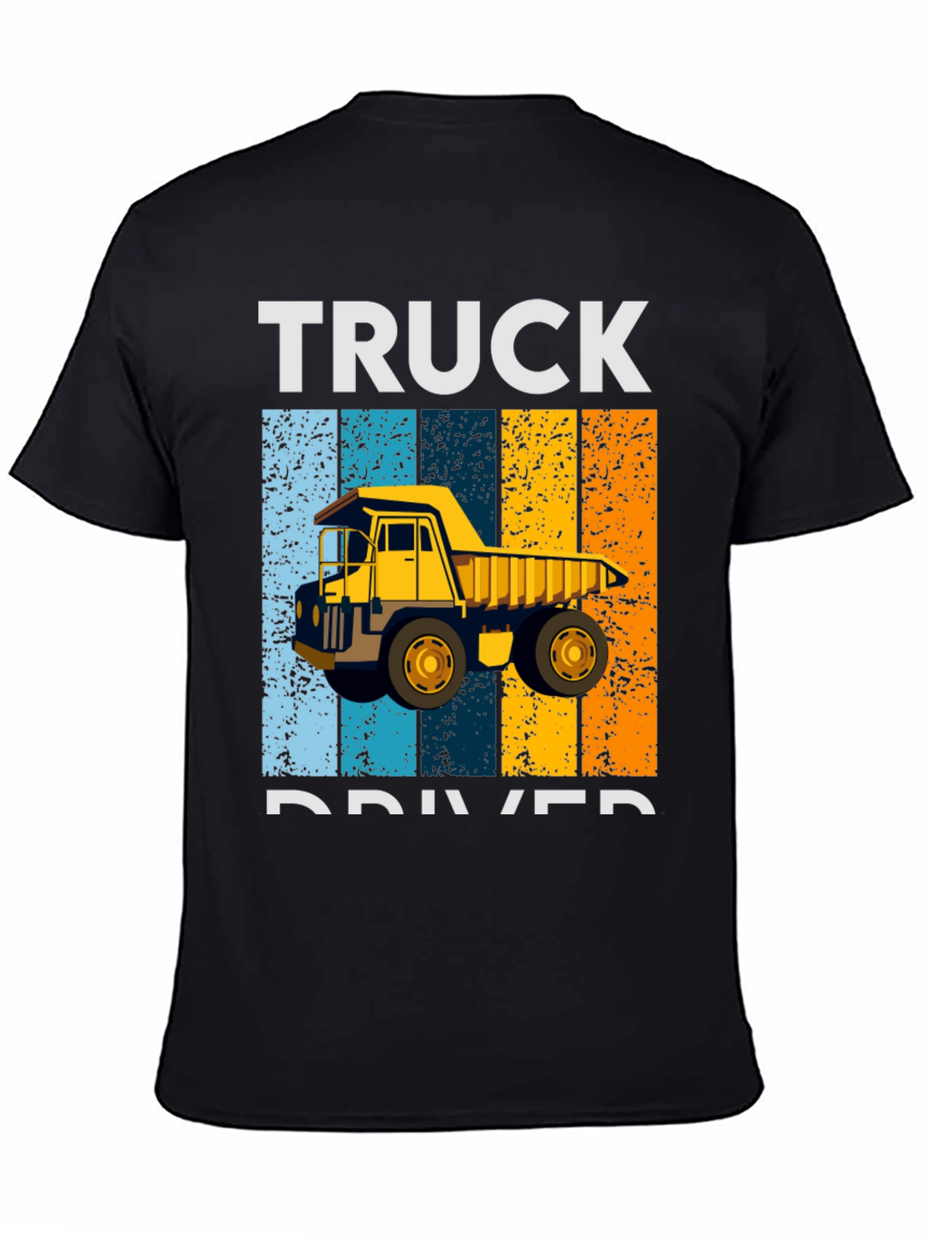 Truck Driver Retro Style Graphic T-Shirt