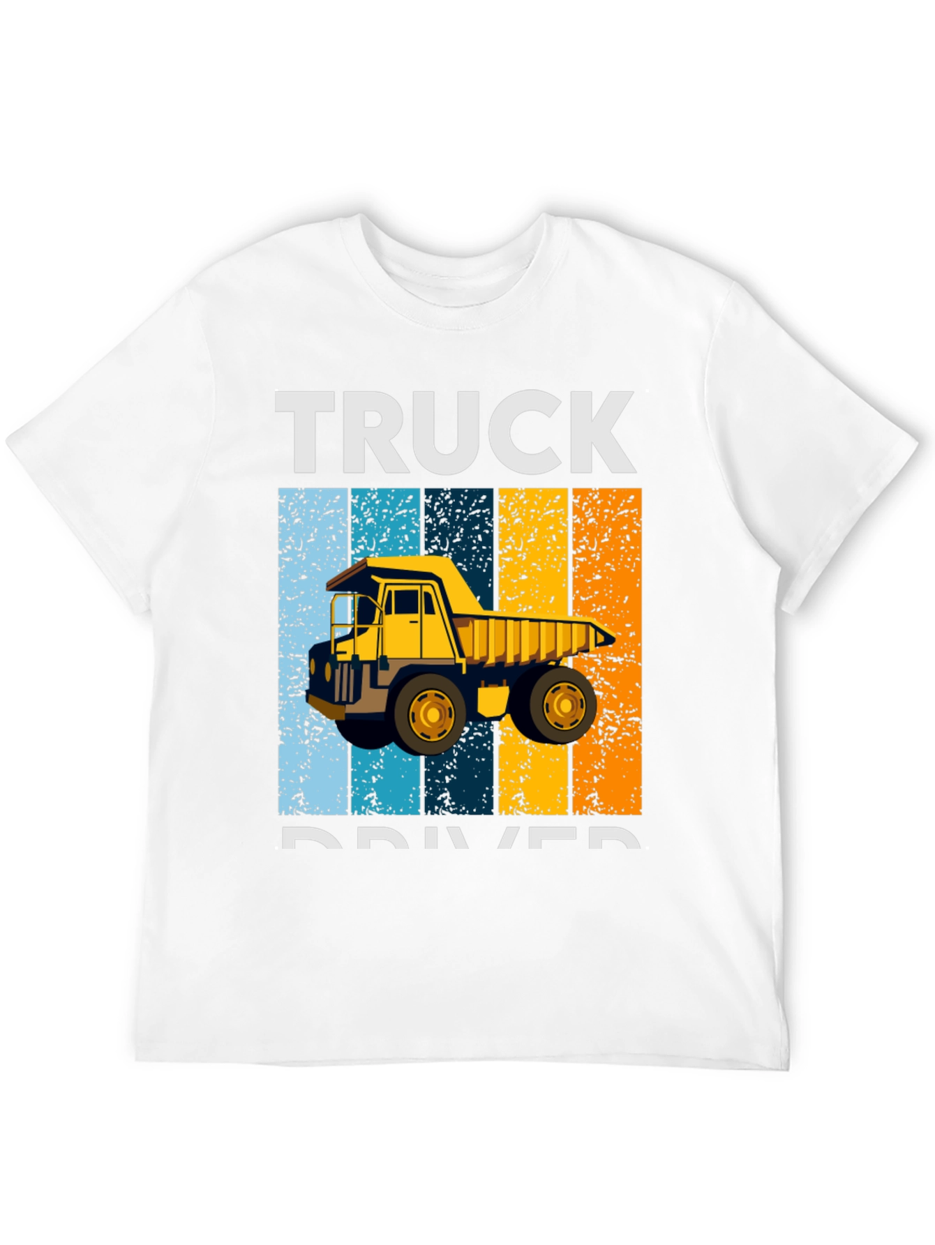 Truck Driver Retro Style Graphic T-Shirt