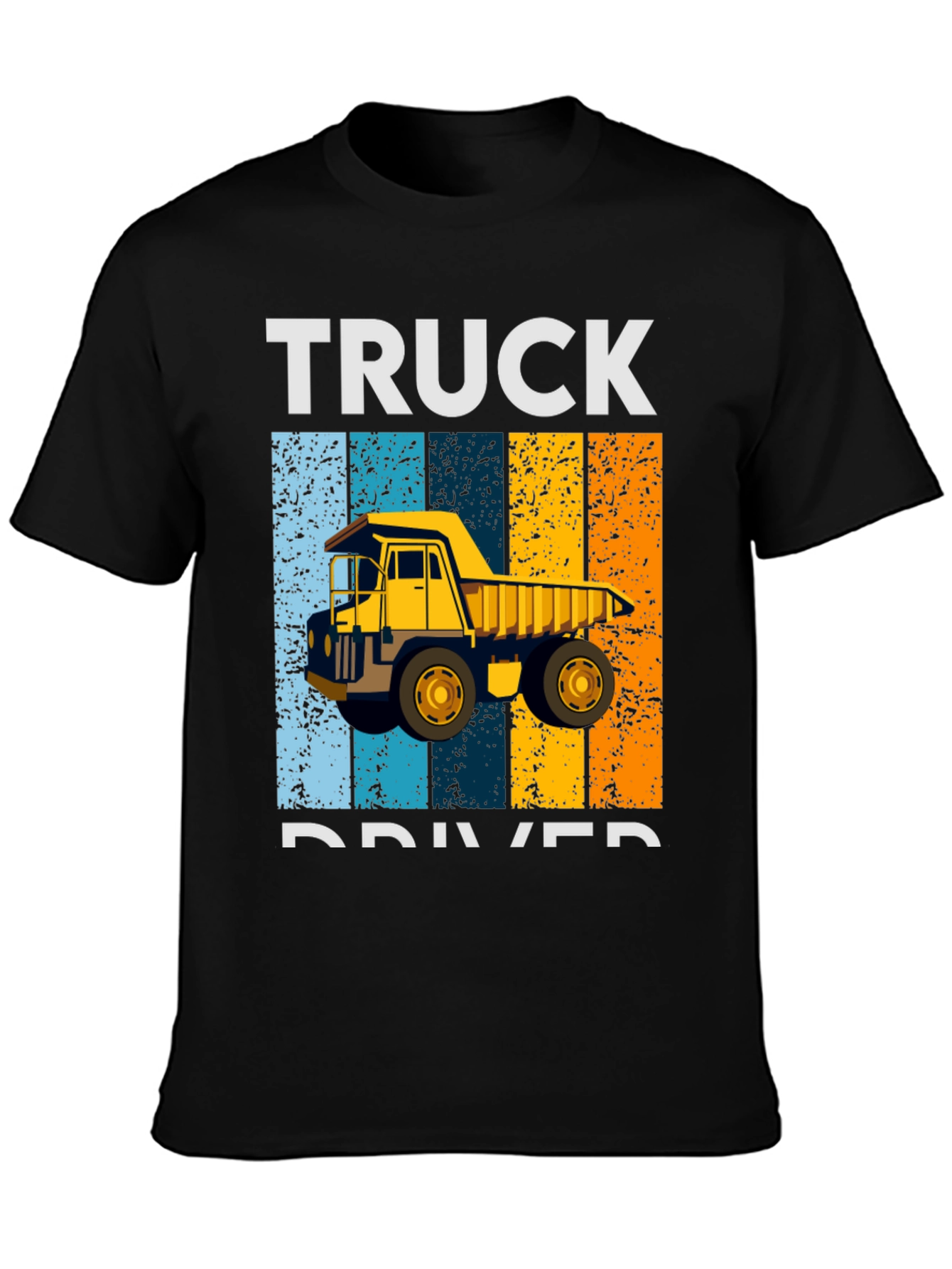 Truck Driver Retro Style Graphic T-Shirt