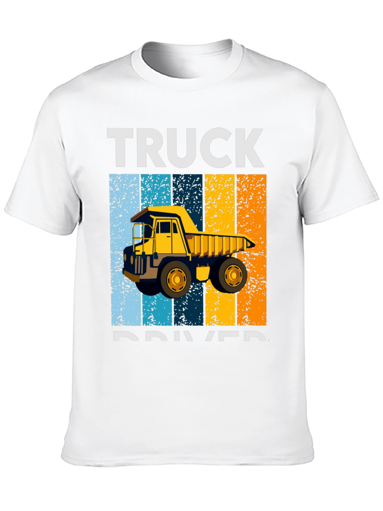 Truck Driver Retro Style Graphic T-Shirt