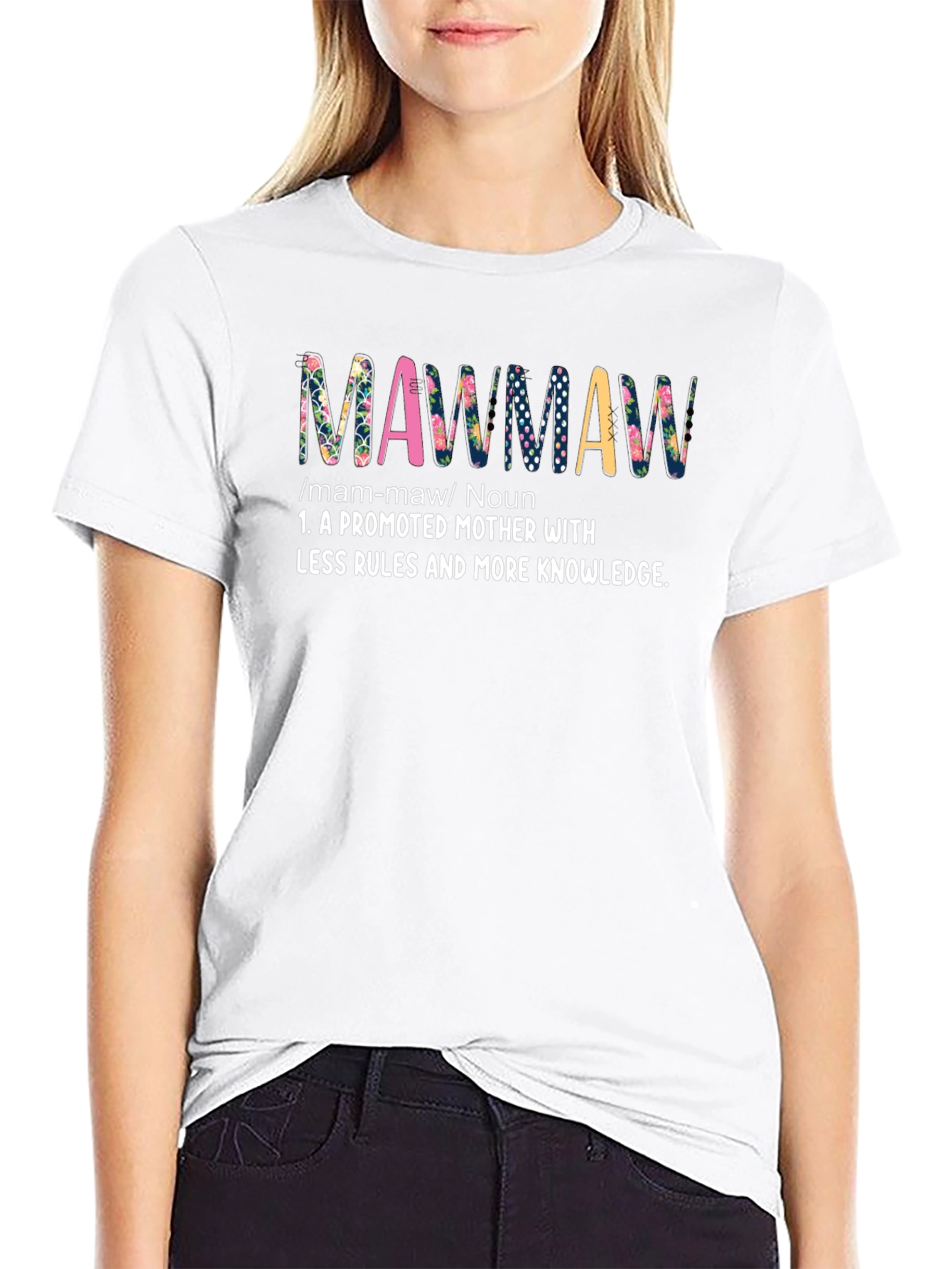 Mawmaw Definition Graphic Tee - Grandma Gift