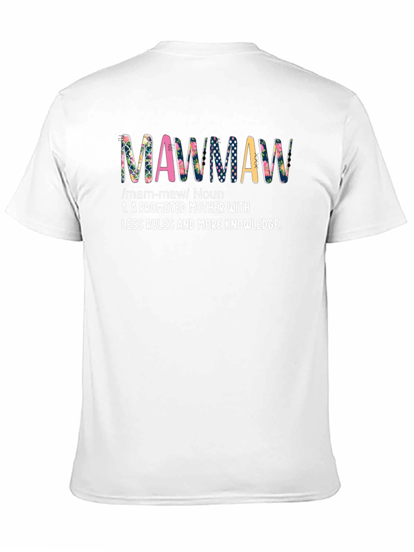 Mawmaw Definition Graphic Tee - Grandma Gift