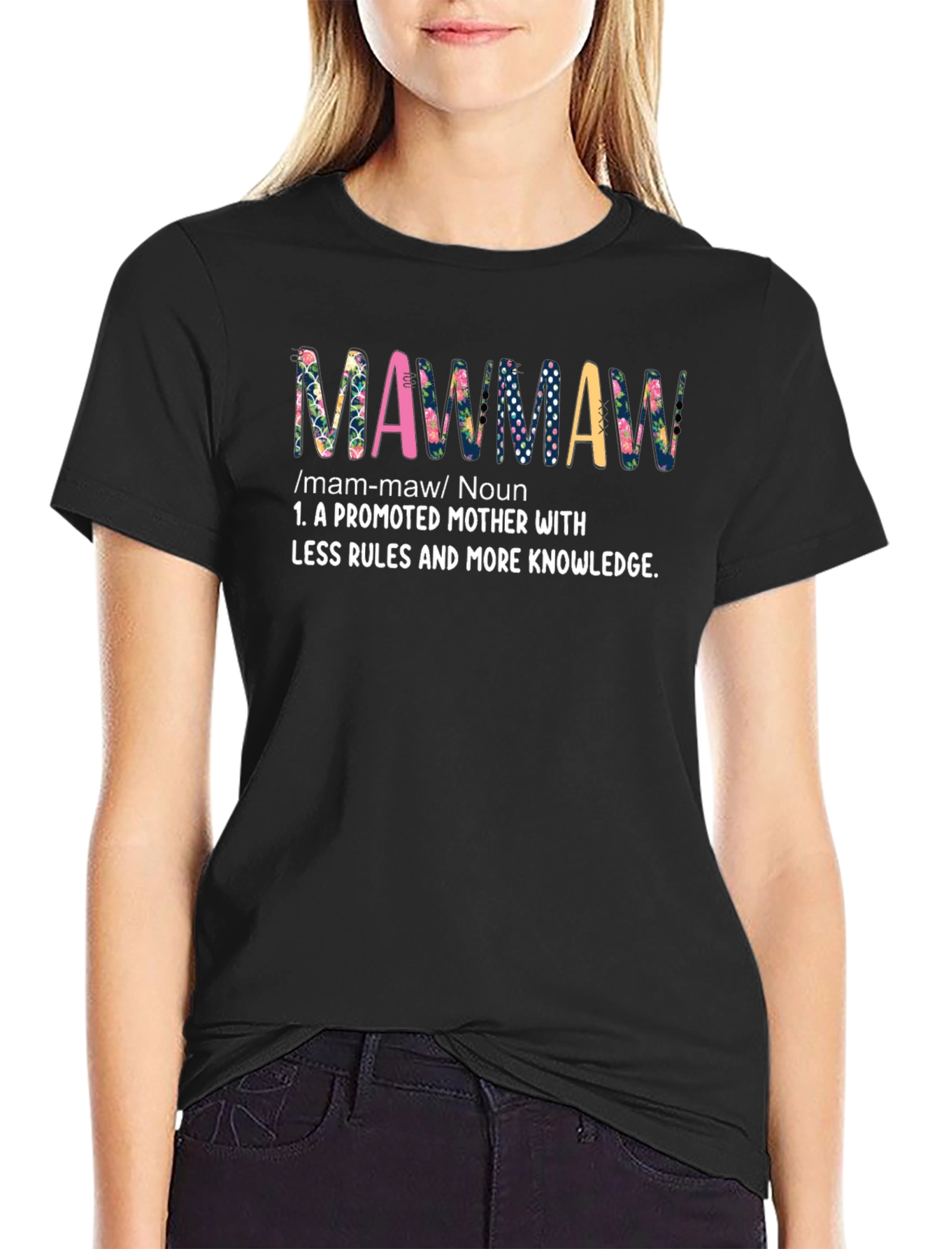 Mawmaw Definition Graphic Tee - Grandma Gift