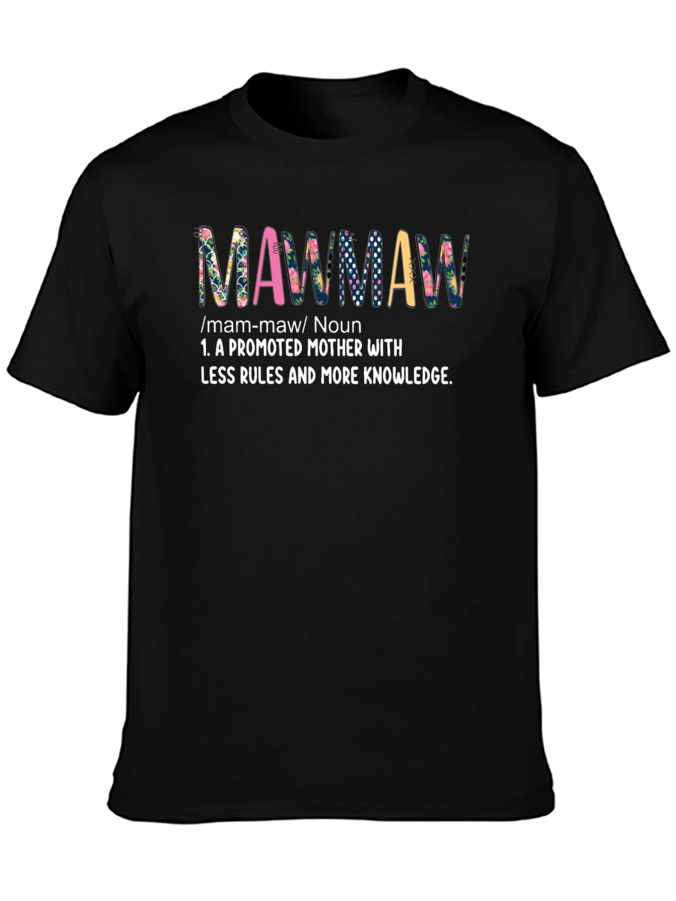 Mawmaw Definition Graphic Tee - Grandma Gift