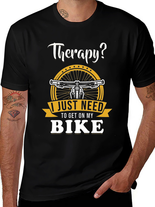 Therapy Bike T-Shirt - Cycling Humor