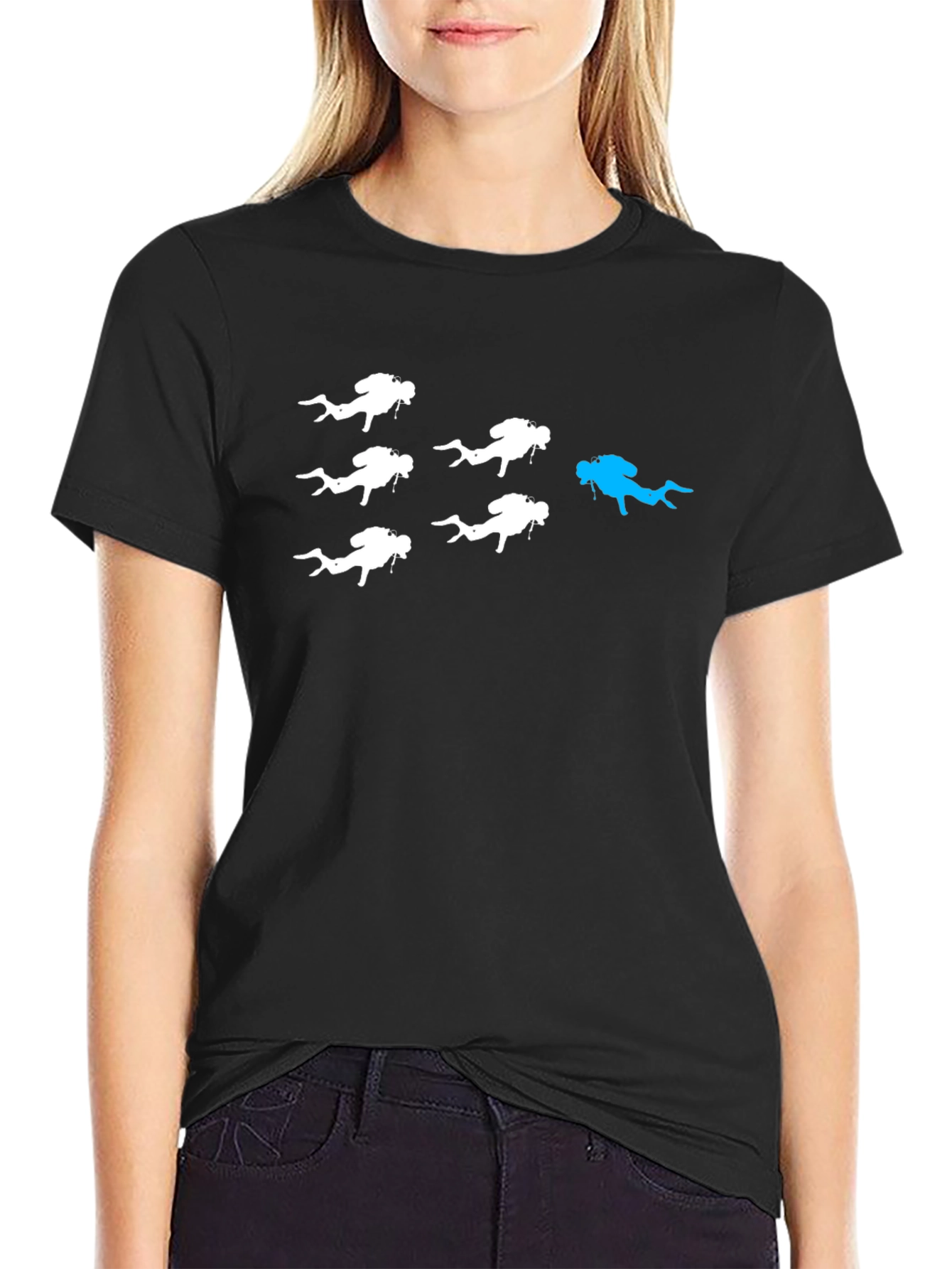 Diver Graphic Tee - Stand Out From The Crowd!