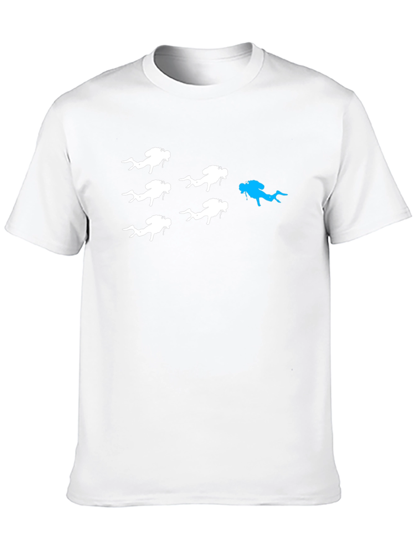 Diver Graphic Tee - Stand Out From The Crowd!