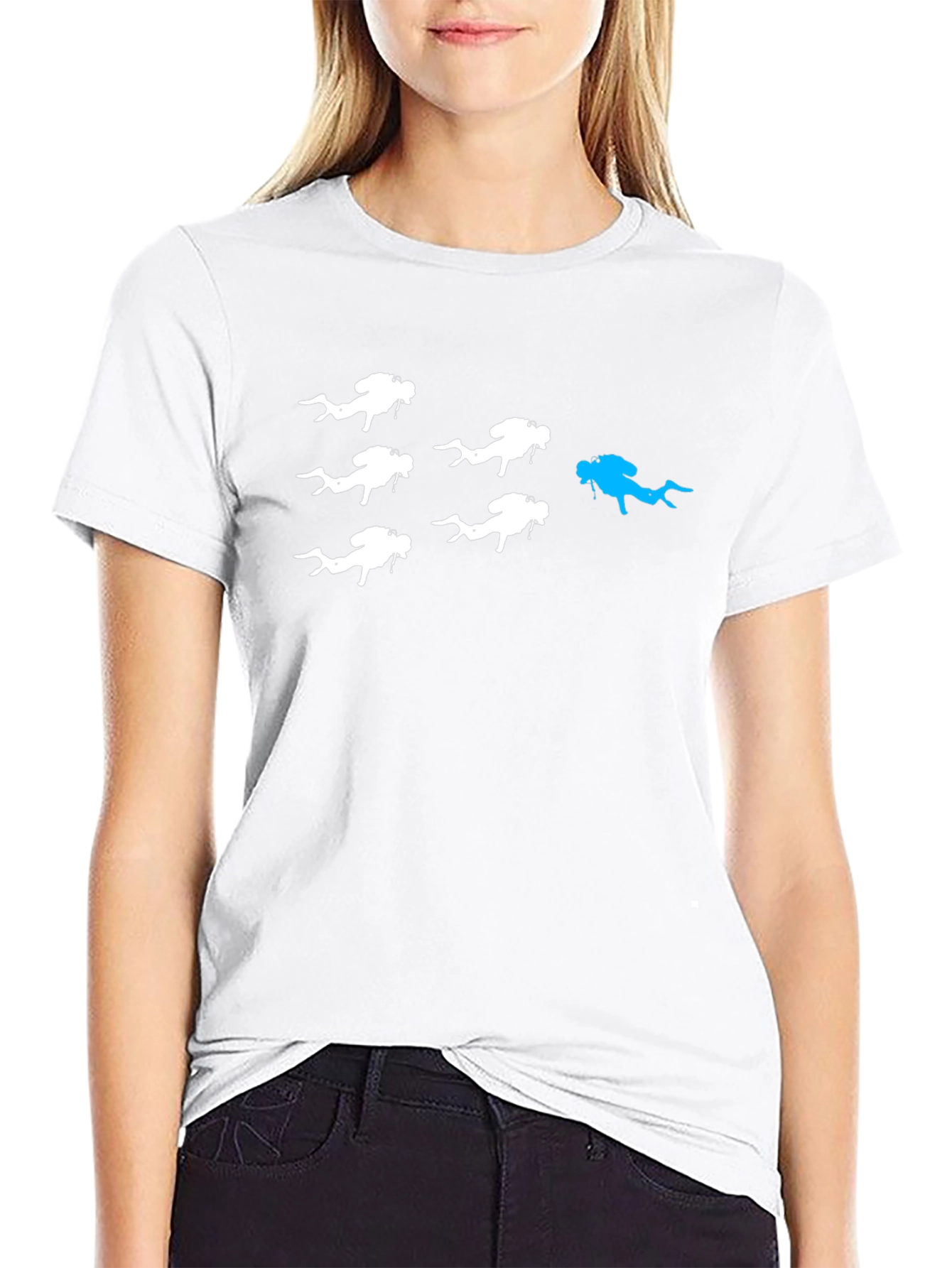 Diver Graphic Tee - Stand Out From The Crowd!