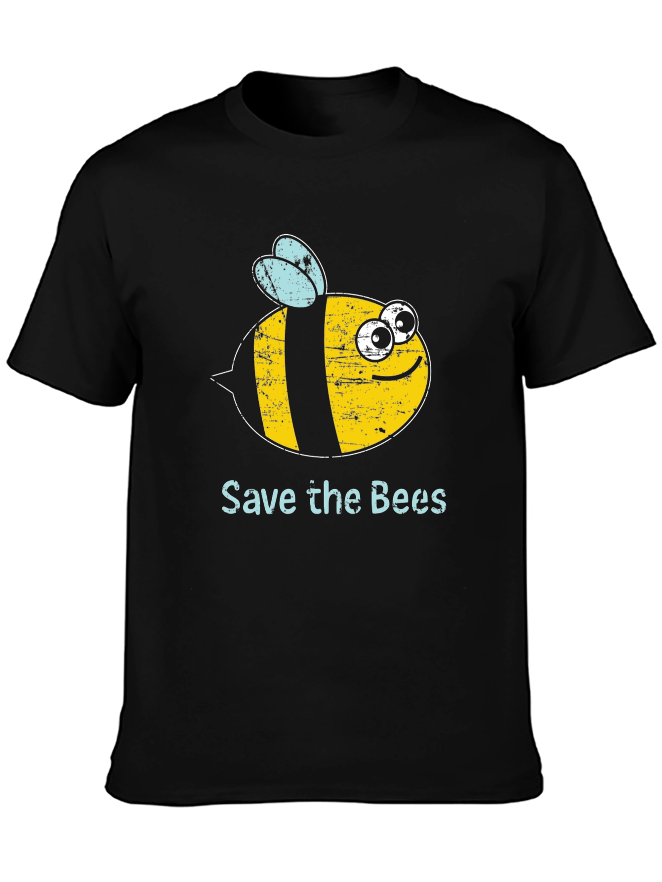 Save The Bees Graphic Tee - Black T-Shirt
