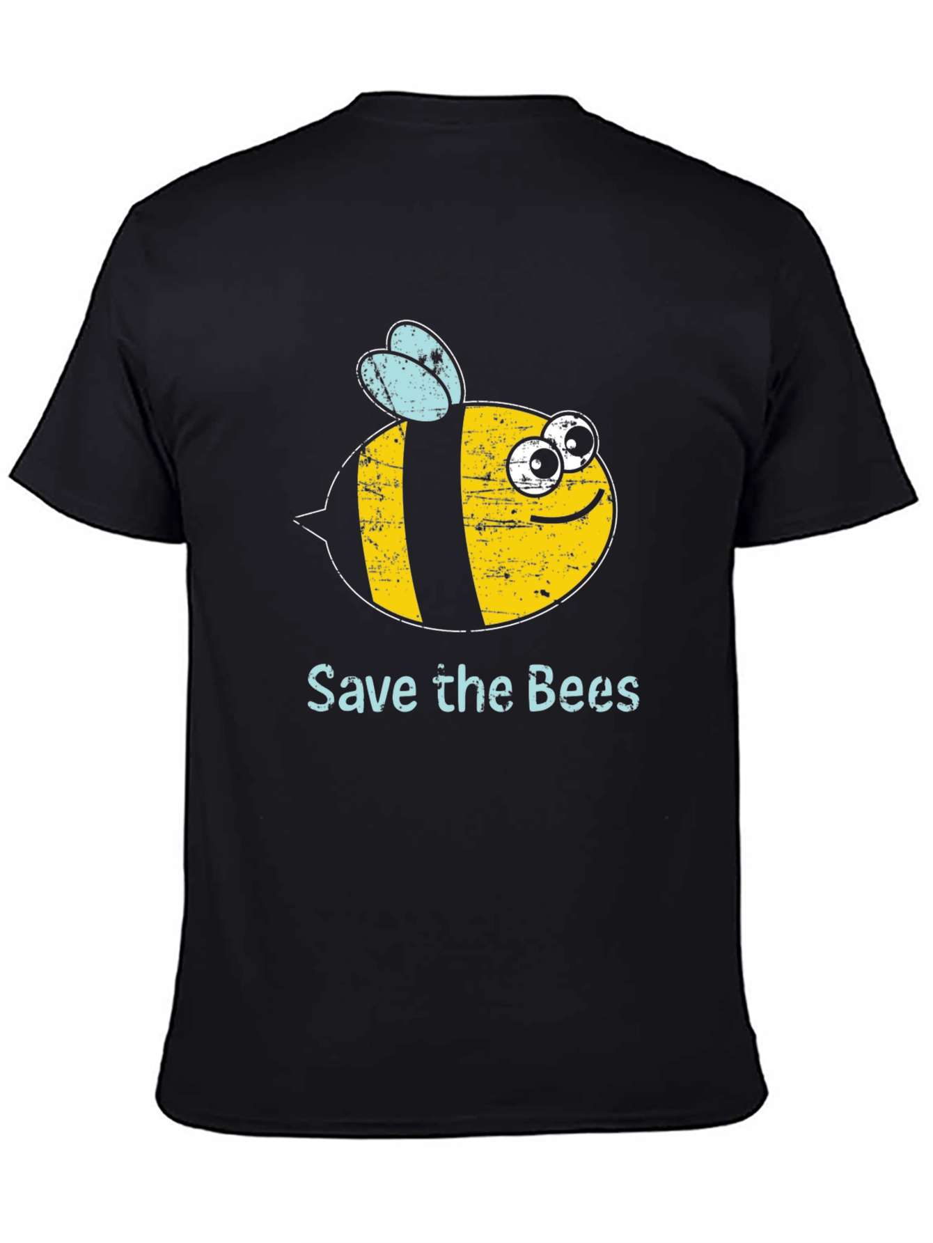 Save The Bees Graphic Tee - Black T-Shirt