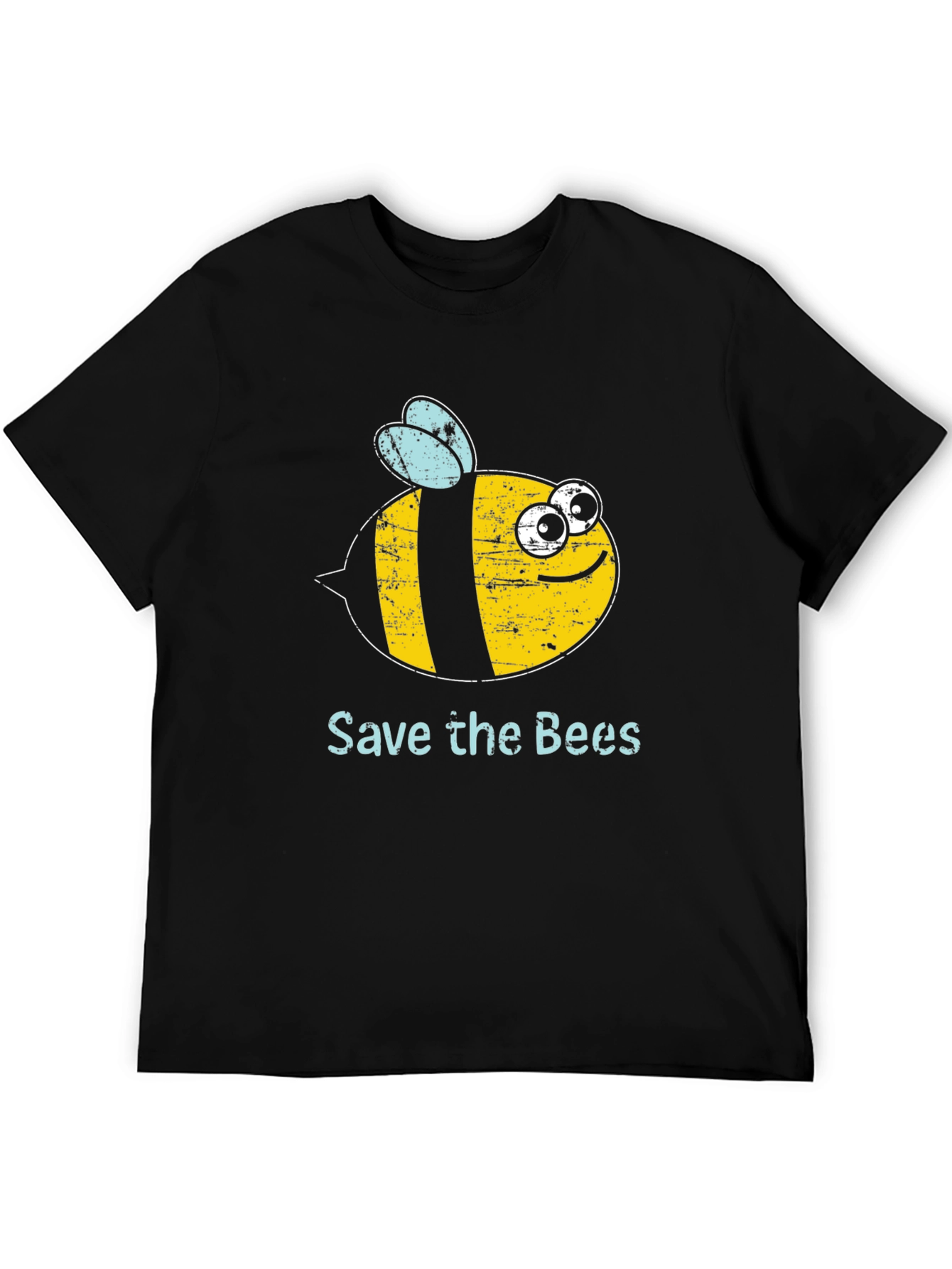 Save The Bees Graphic Tee - Black T-Shirt