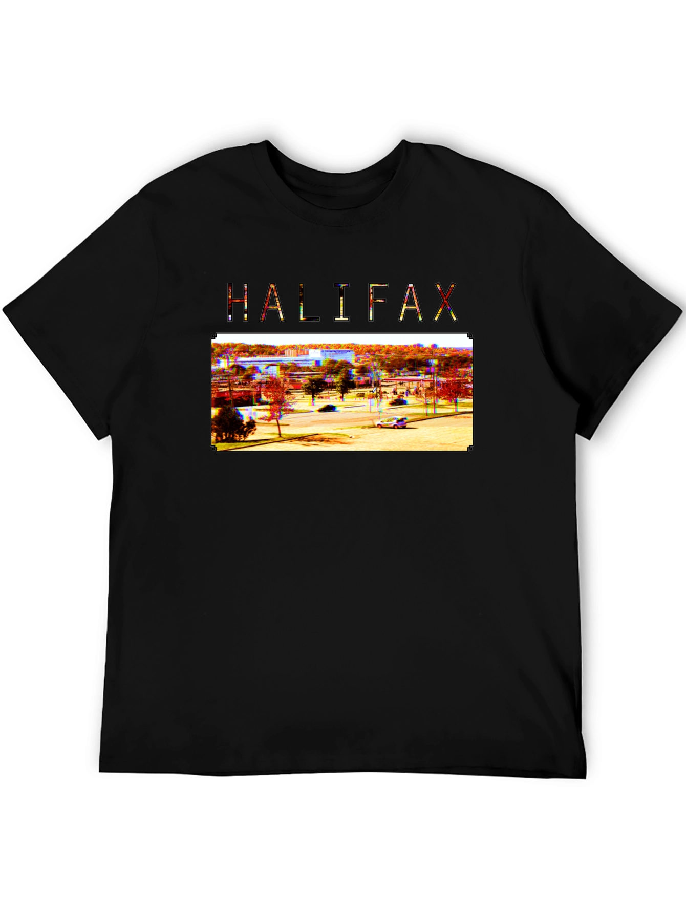 Halifax Graphic T-Shirt - Retro City View
