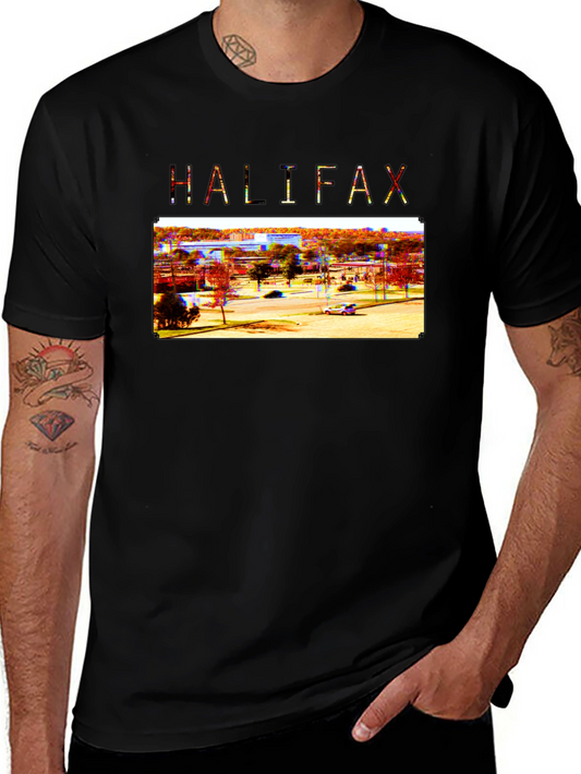 Halifax Graphic T-Shirt - Retro City View
