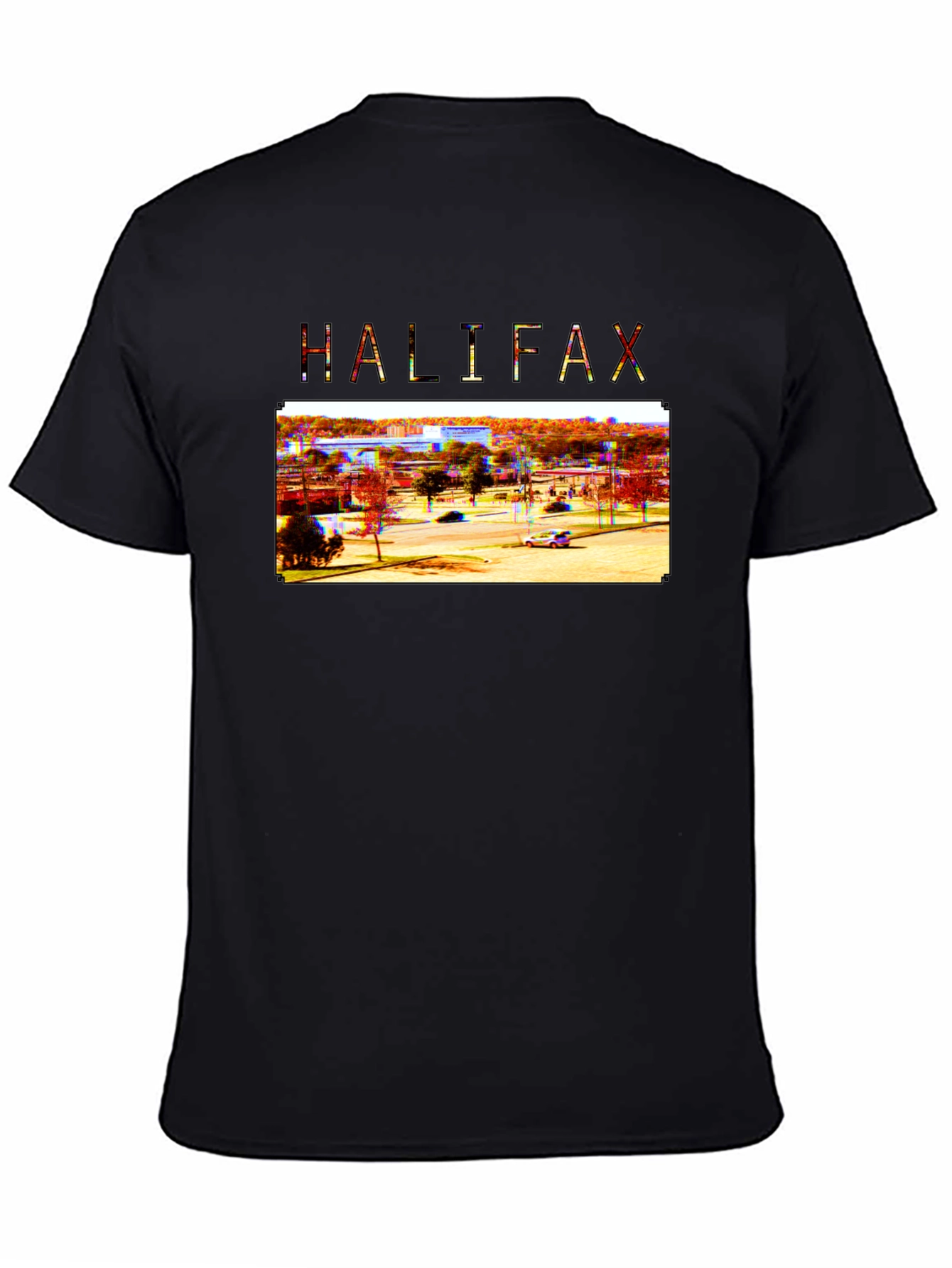 Halifax Graphic T-Shirt - Retro City View