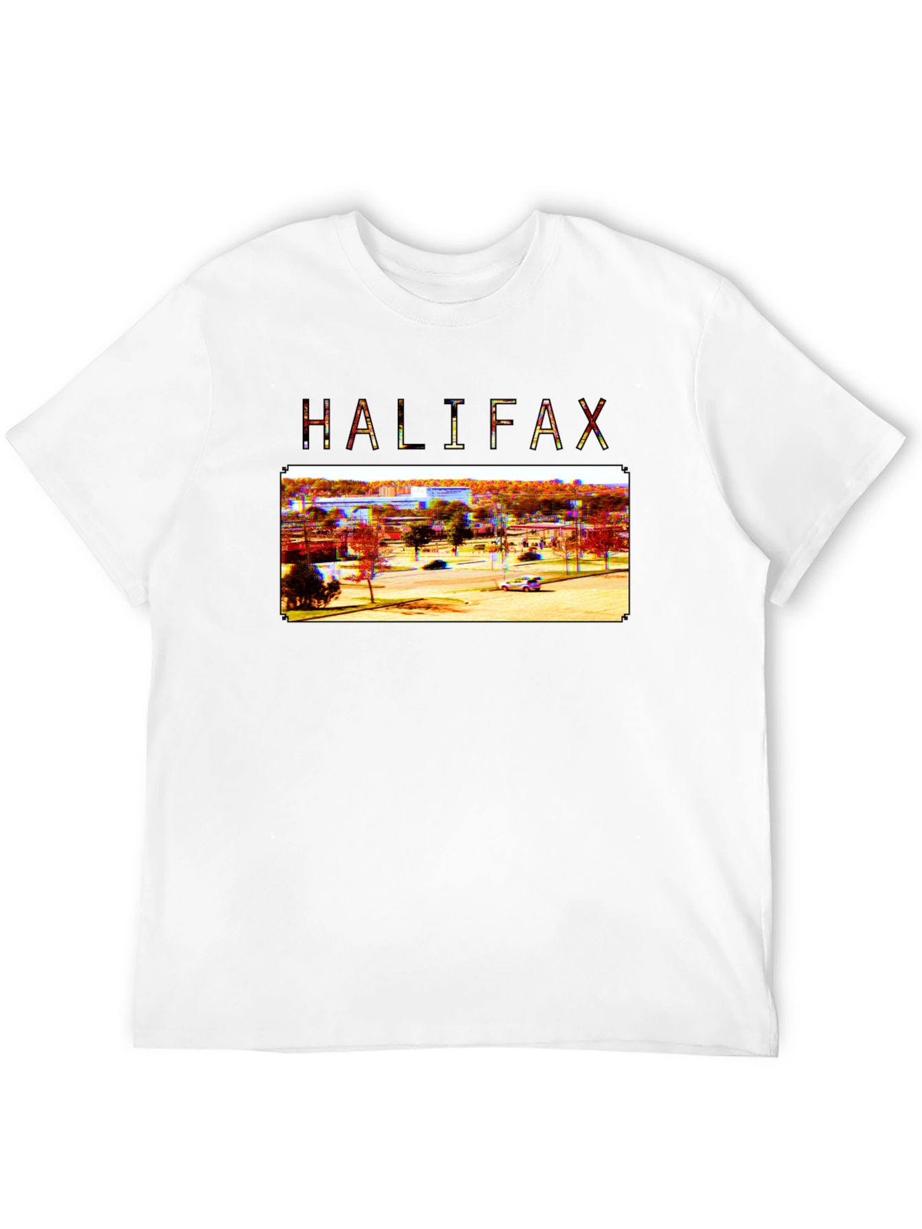 Halifax Graphic T-Shirt - Retro City View