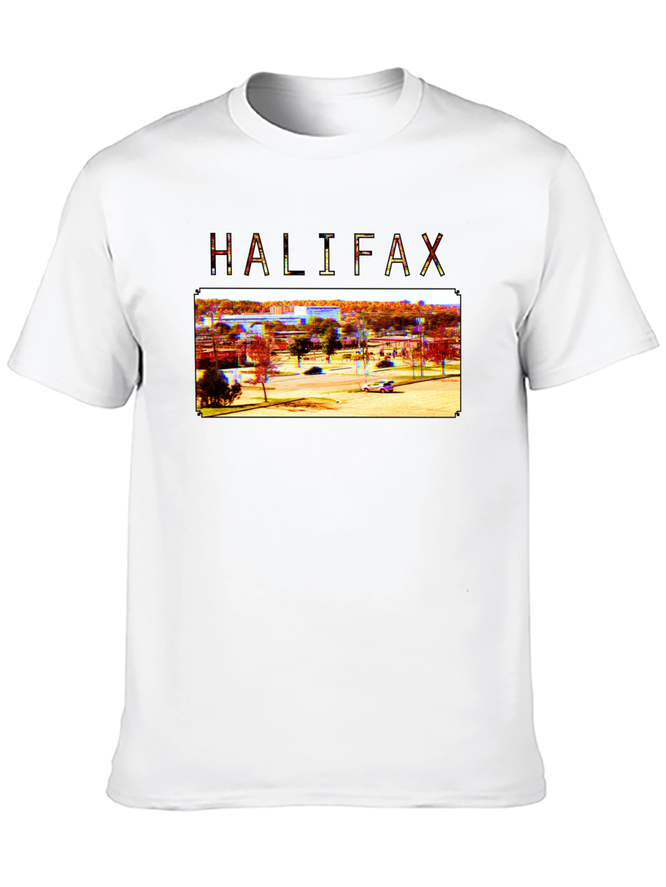 Halifax Graphic T-Shirt - Retro City View