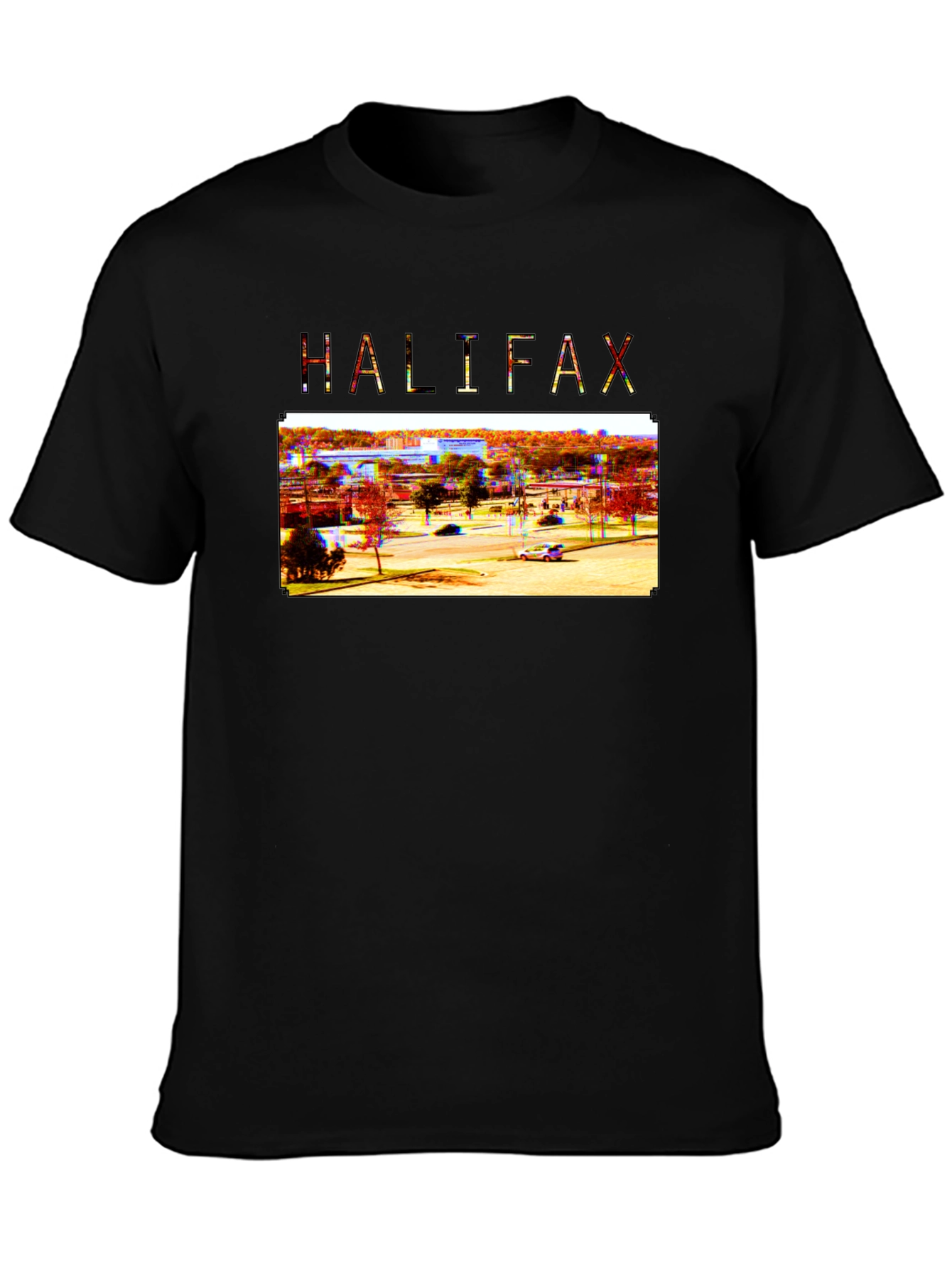 Halifax Graphic T-Shirt - Retro City View