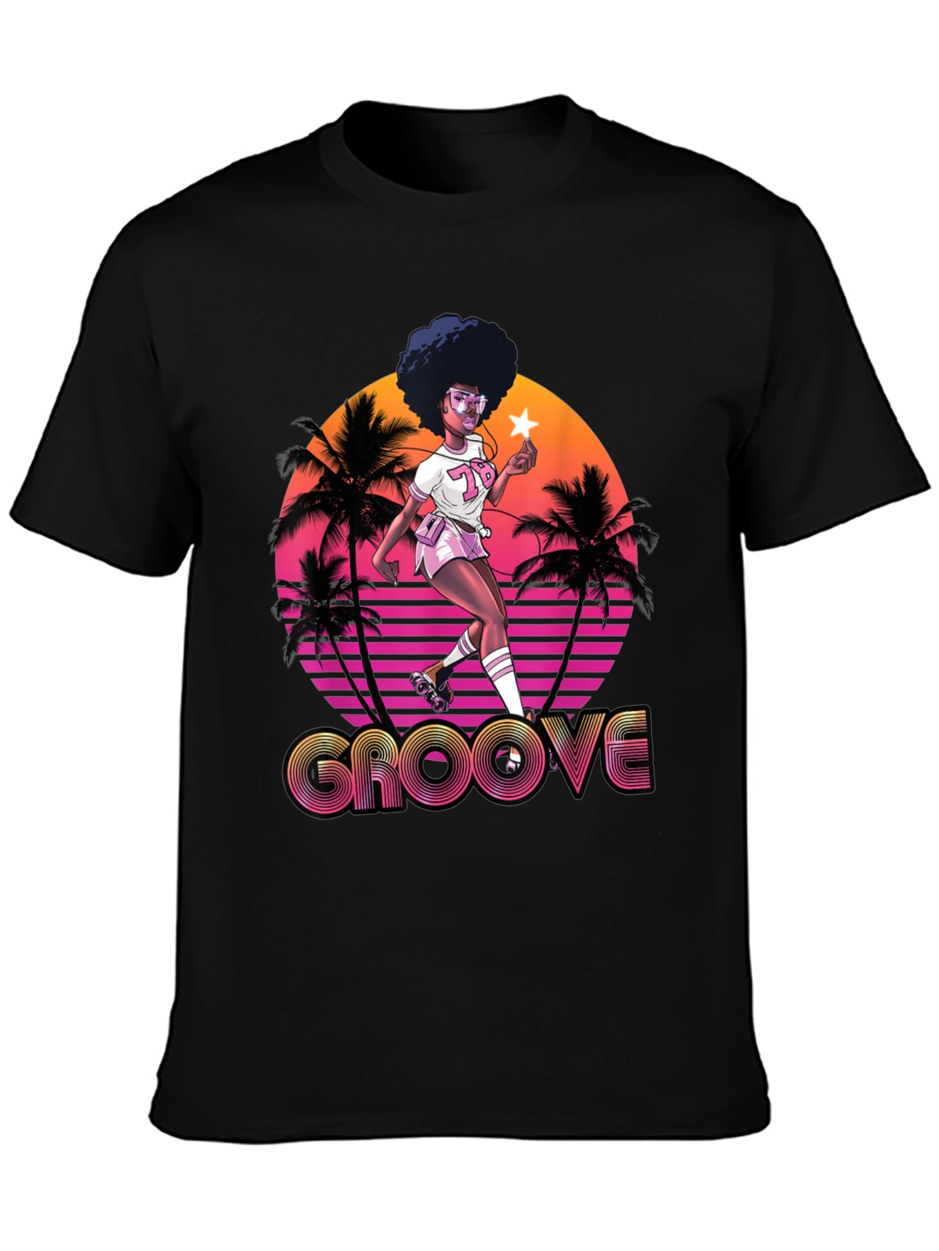 Retro 70s Groove T-Shirt