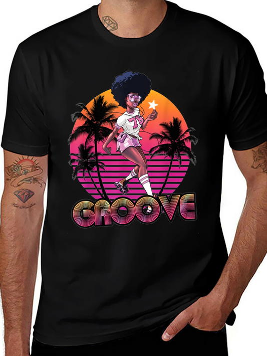 Retro 70s Groove T-Shirt